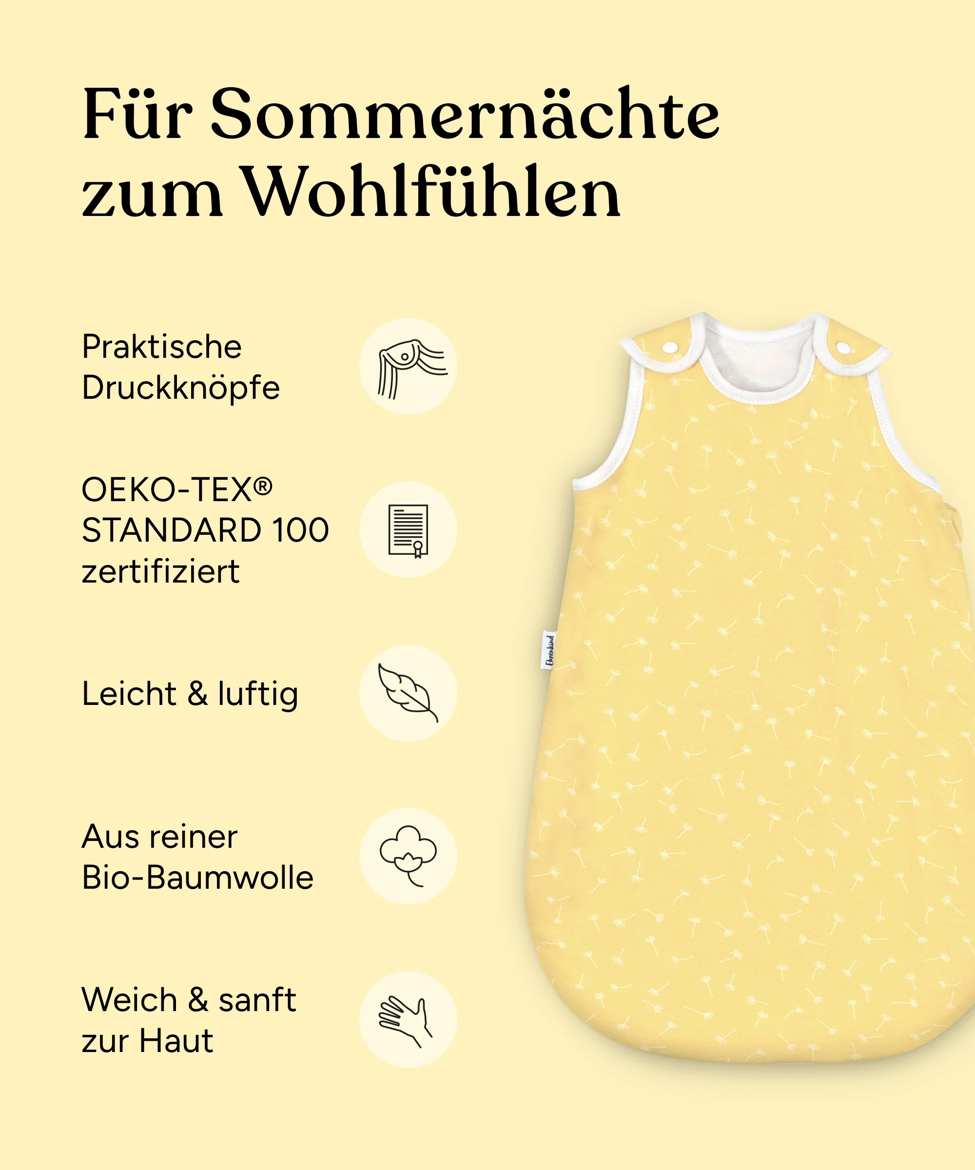 Babyschlafsack | Sommer - Image 3