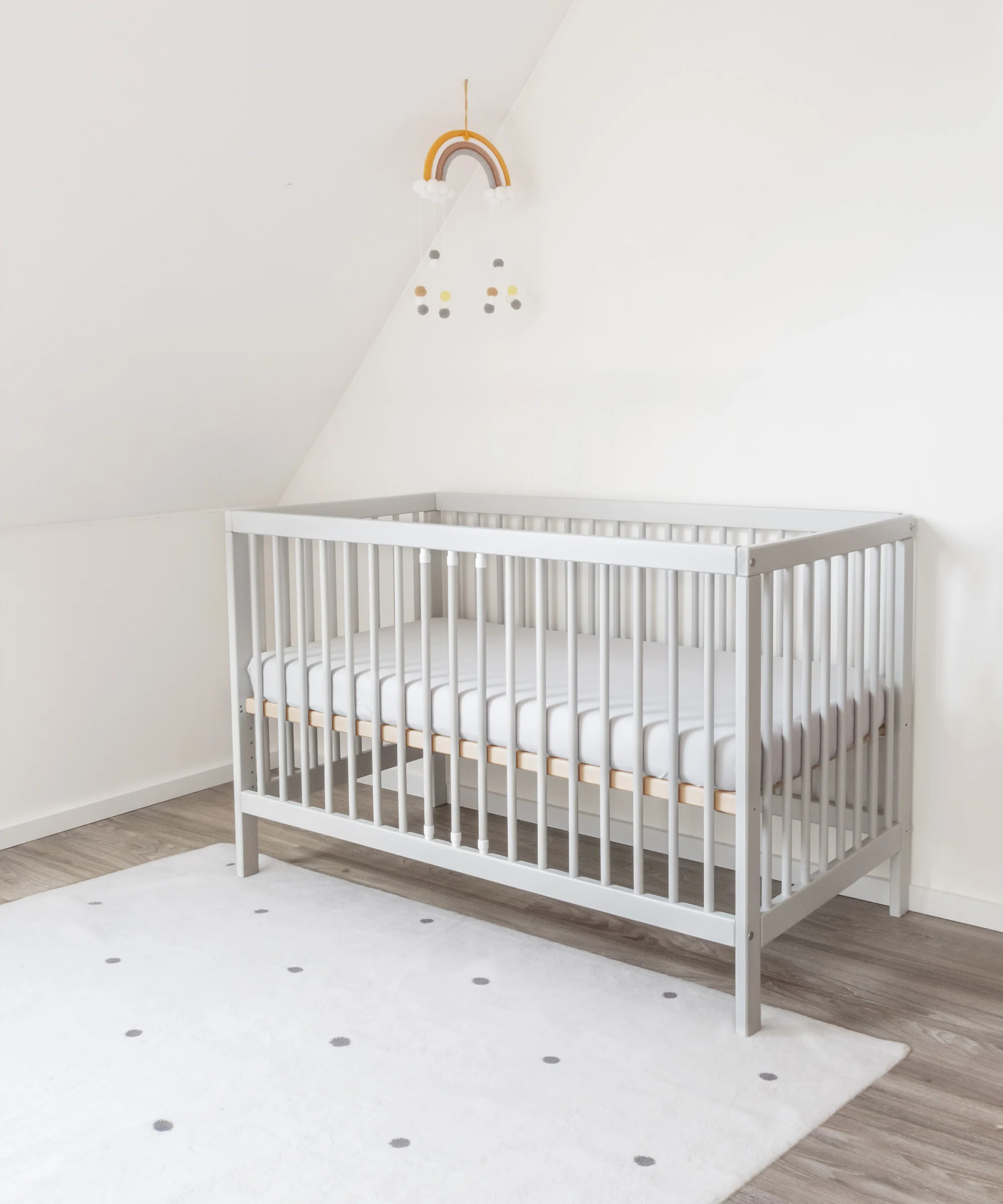 Babybett Pur  |  Hellgrau - Image 4