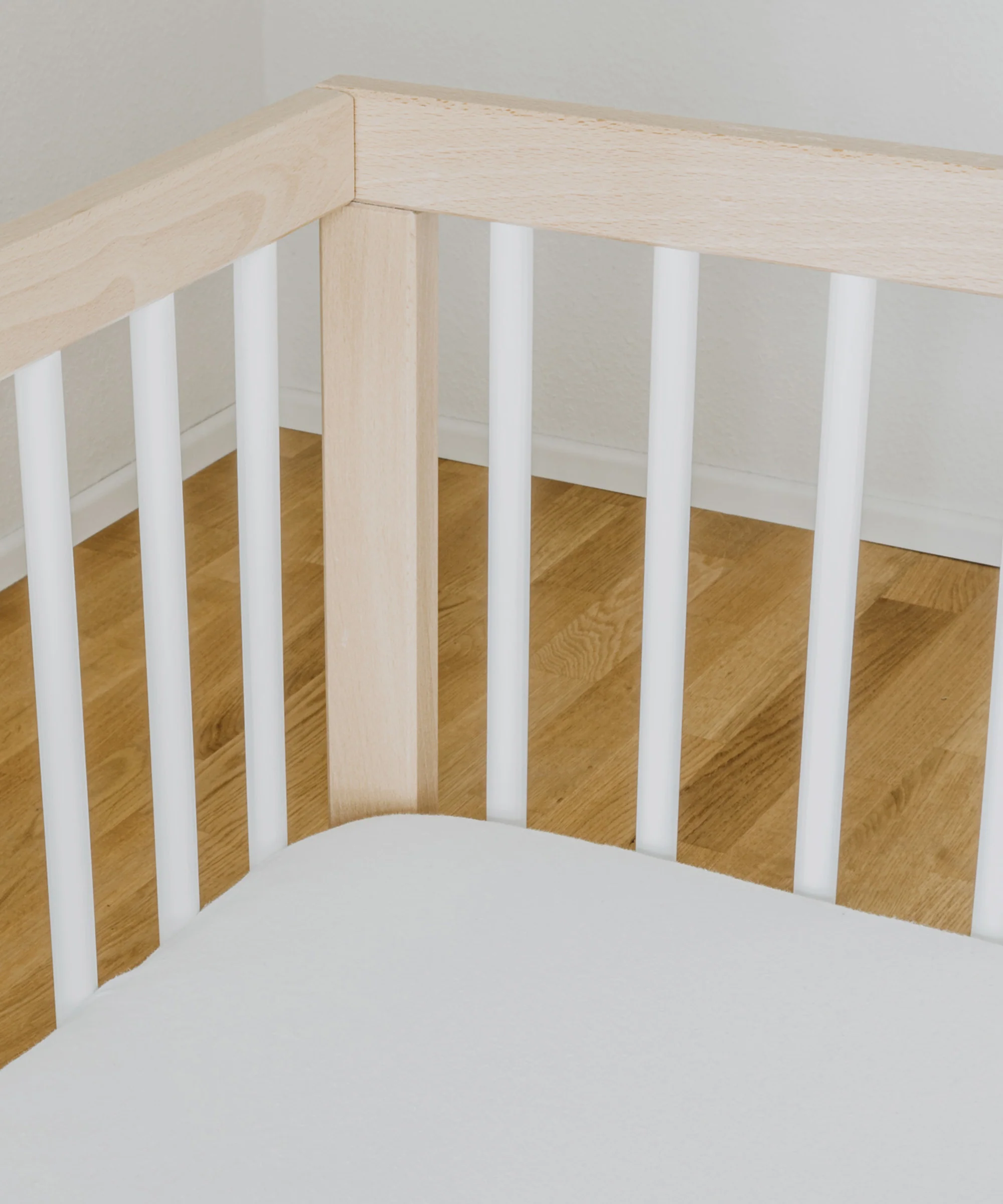 Babybett Pur | Natur-Weiß - Image 3