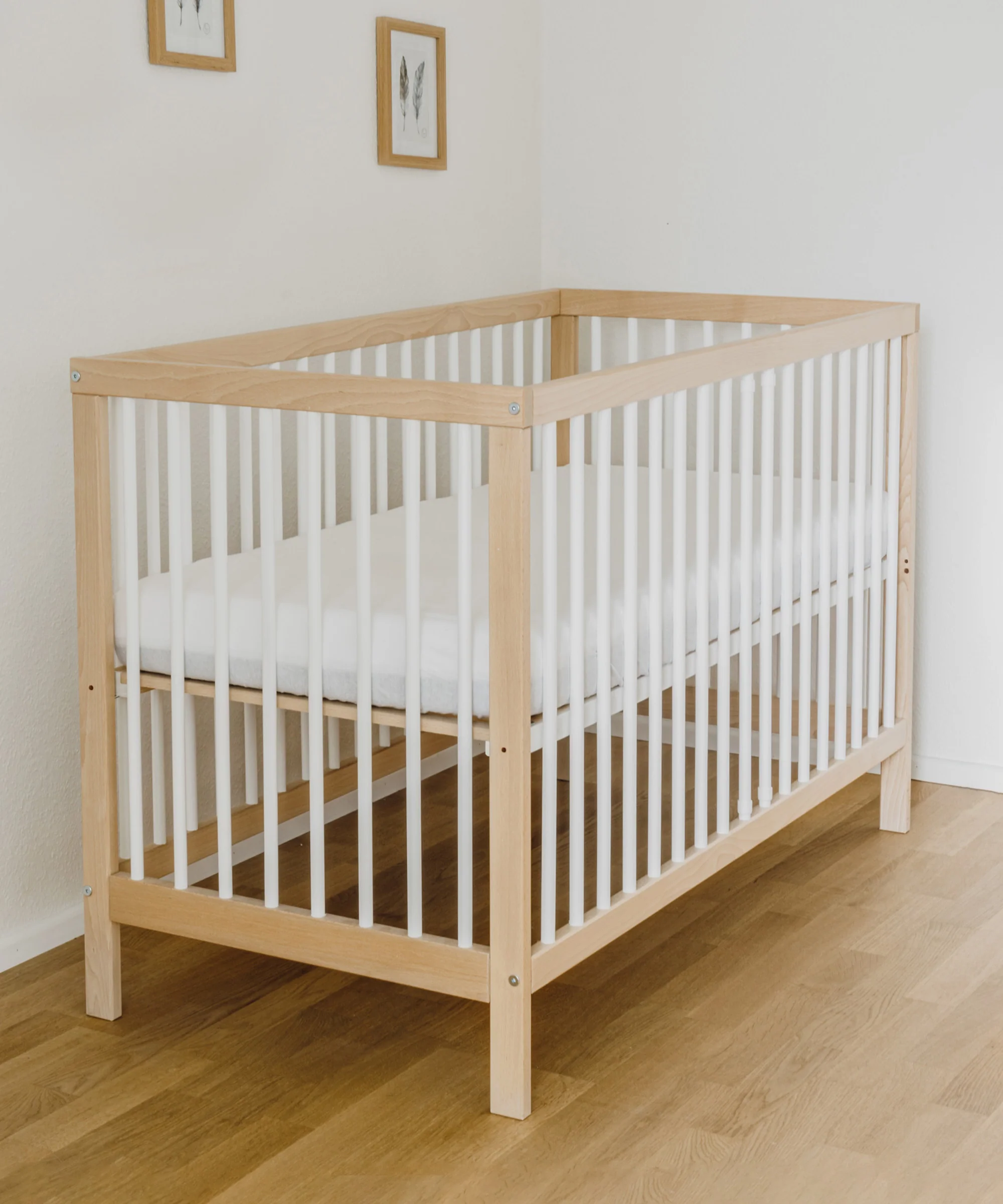 Babybett Pur | Natur-Weiß - Image 9