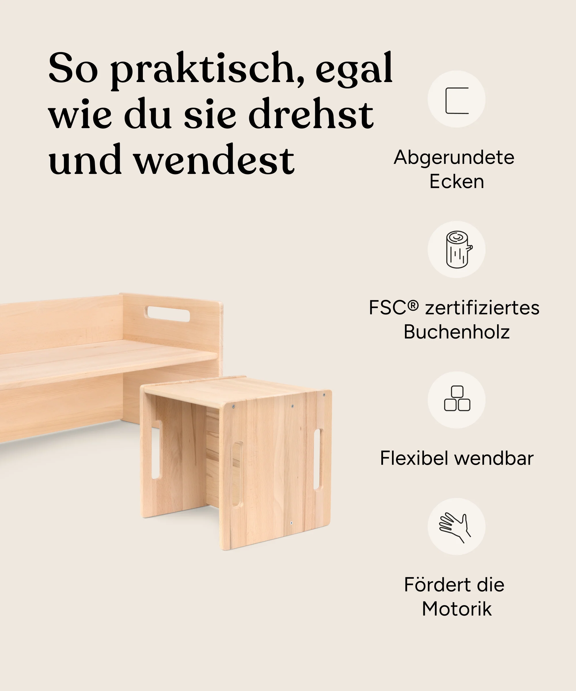 Hocker Buche - Image 3