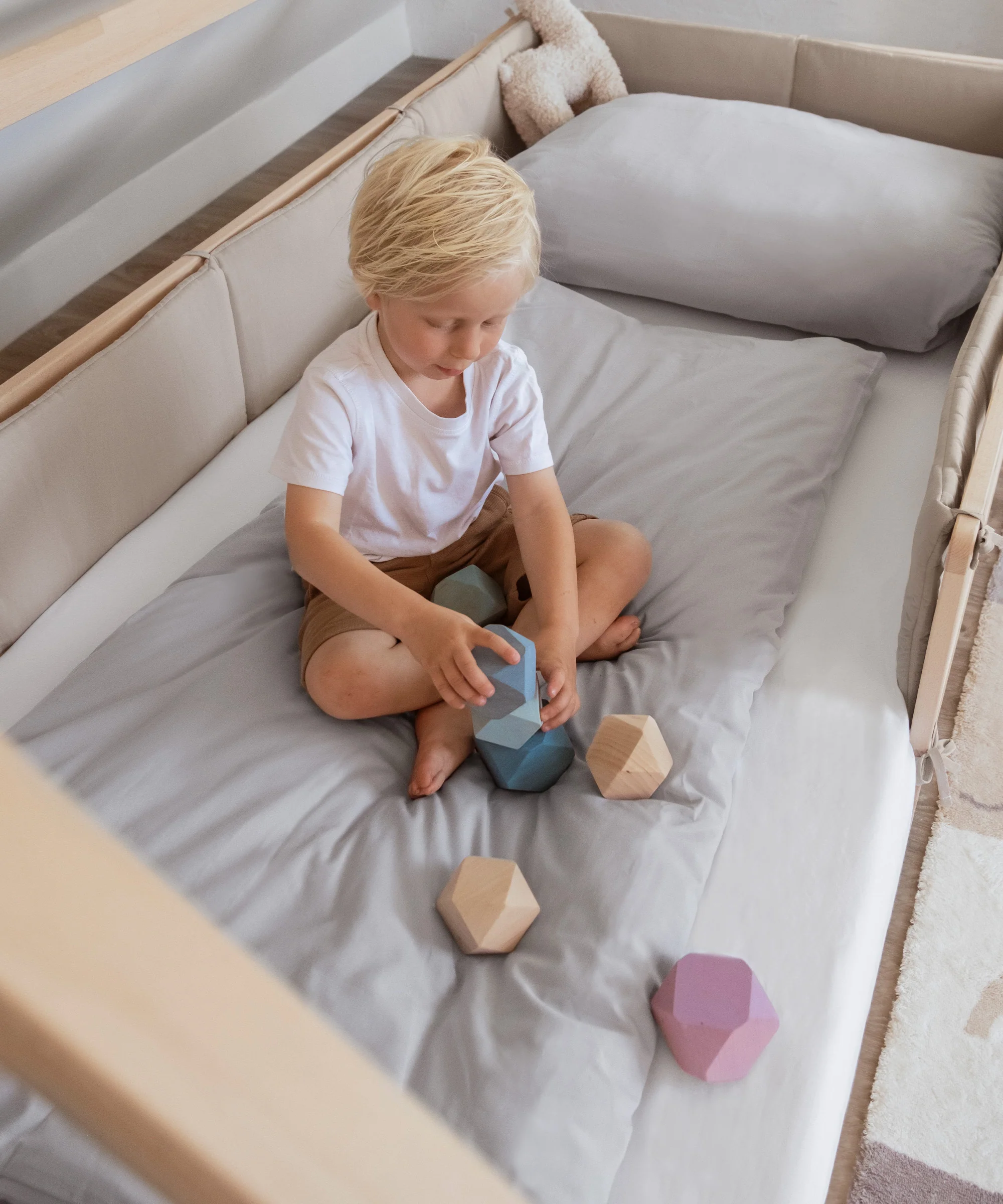 Bettumrandung  |  für Kinderbett  |  Renforcé - Image 9