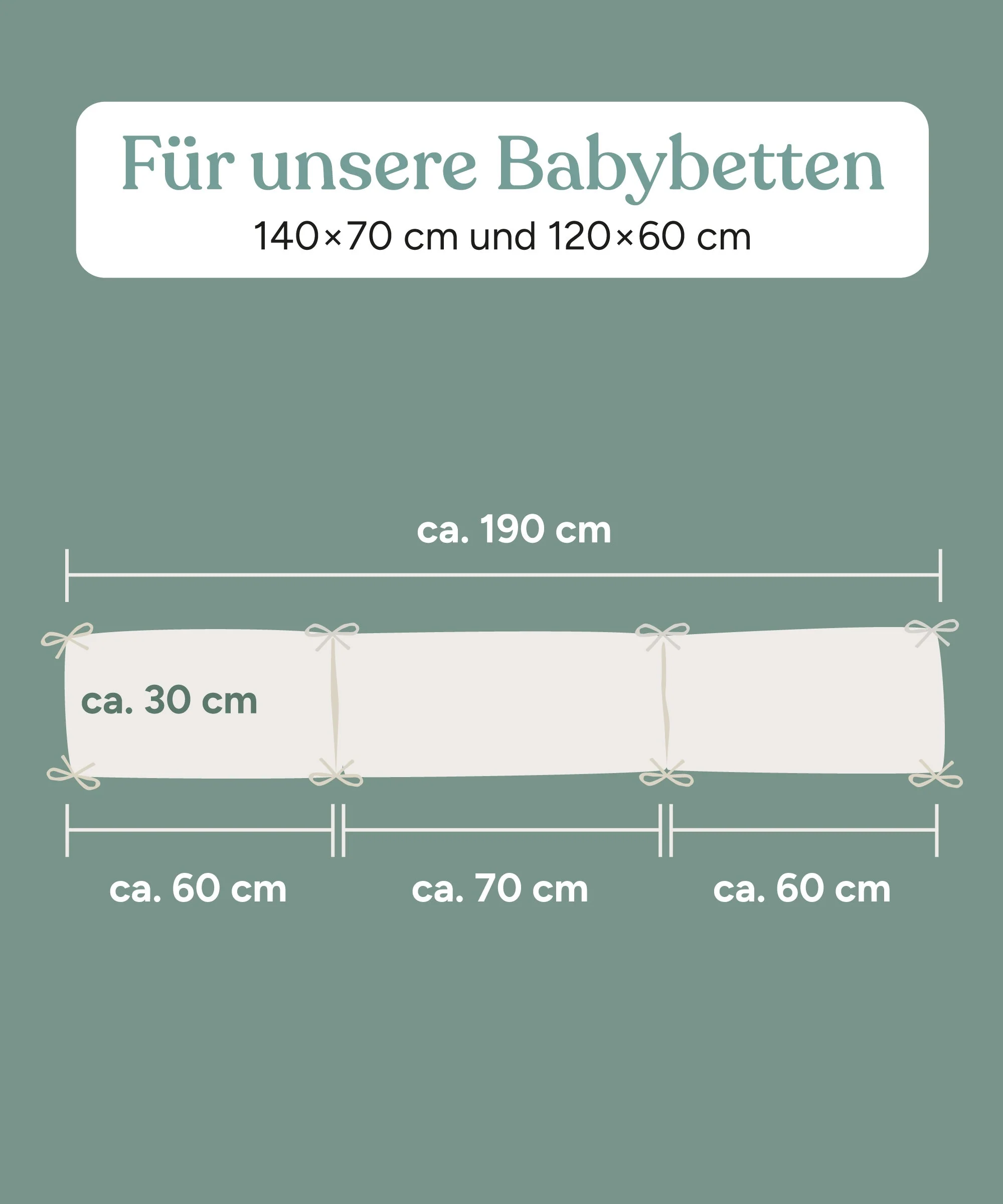 Bettumrandung (B-Ware) | für Babybett - Image 8