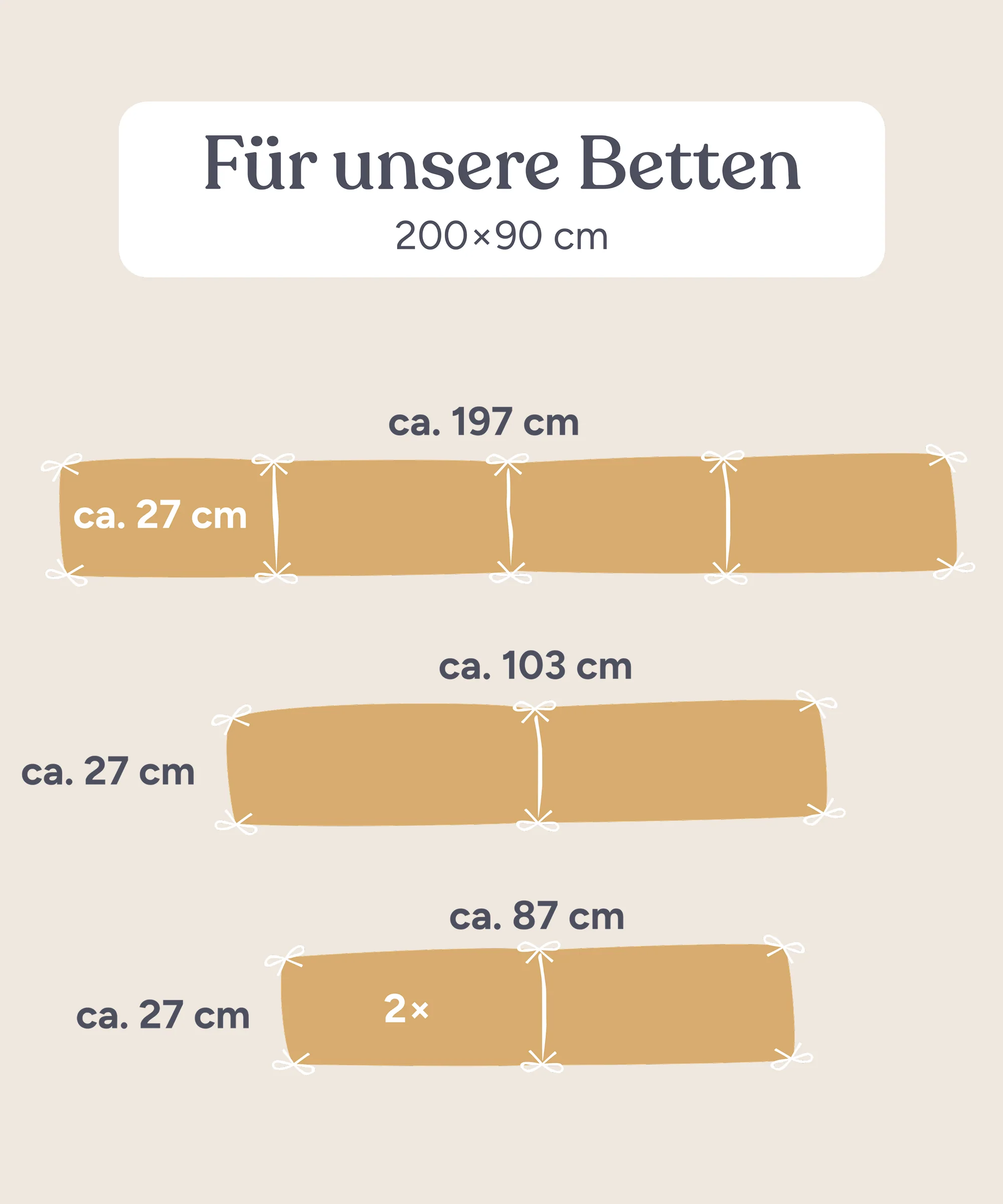 Bettumrandung  |  für Kinderbett Sona |  Renforcé - Image 10