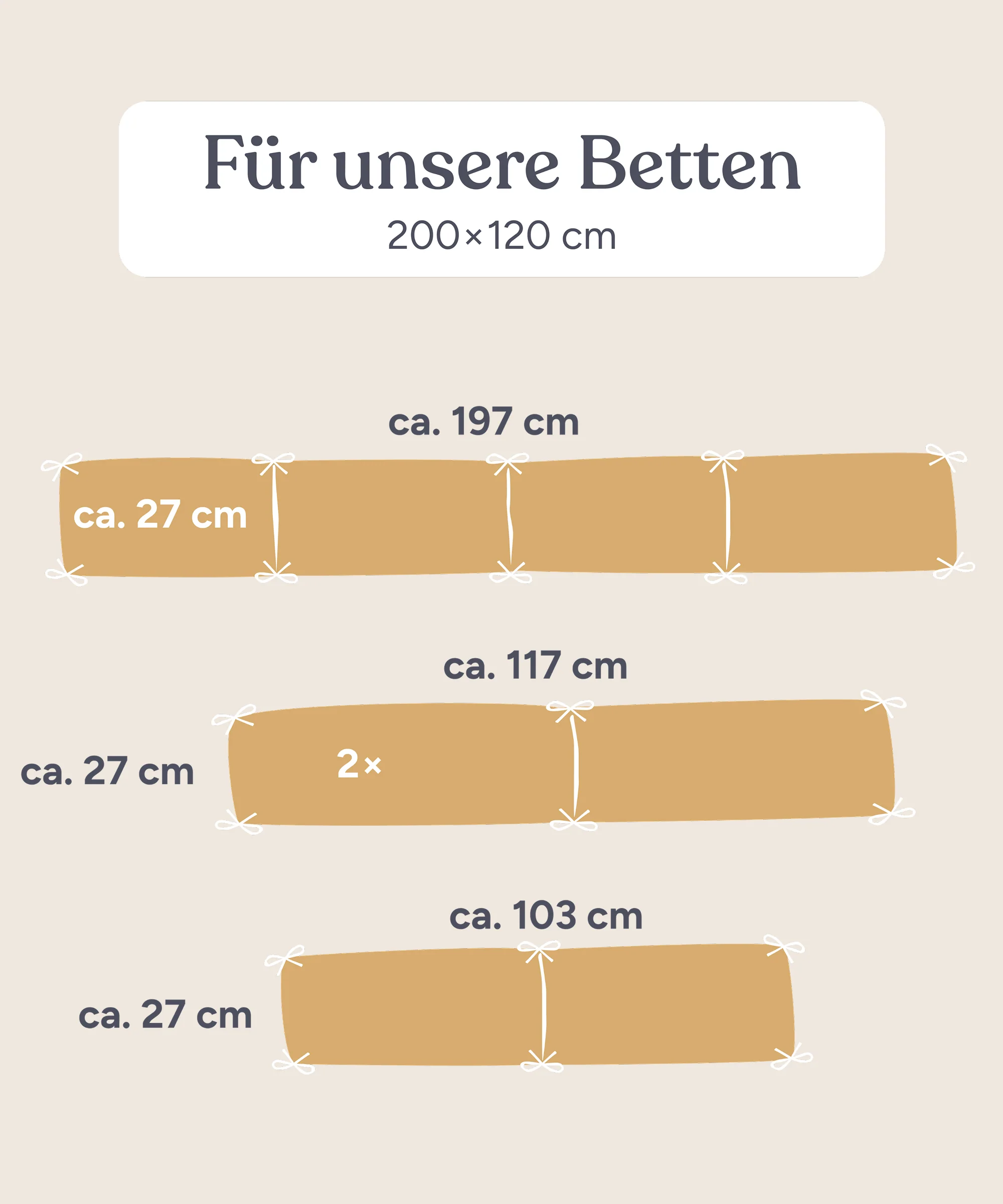 Bettumrandung  |  für Kinderbett Sona |  Renforcé - Image 11