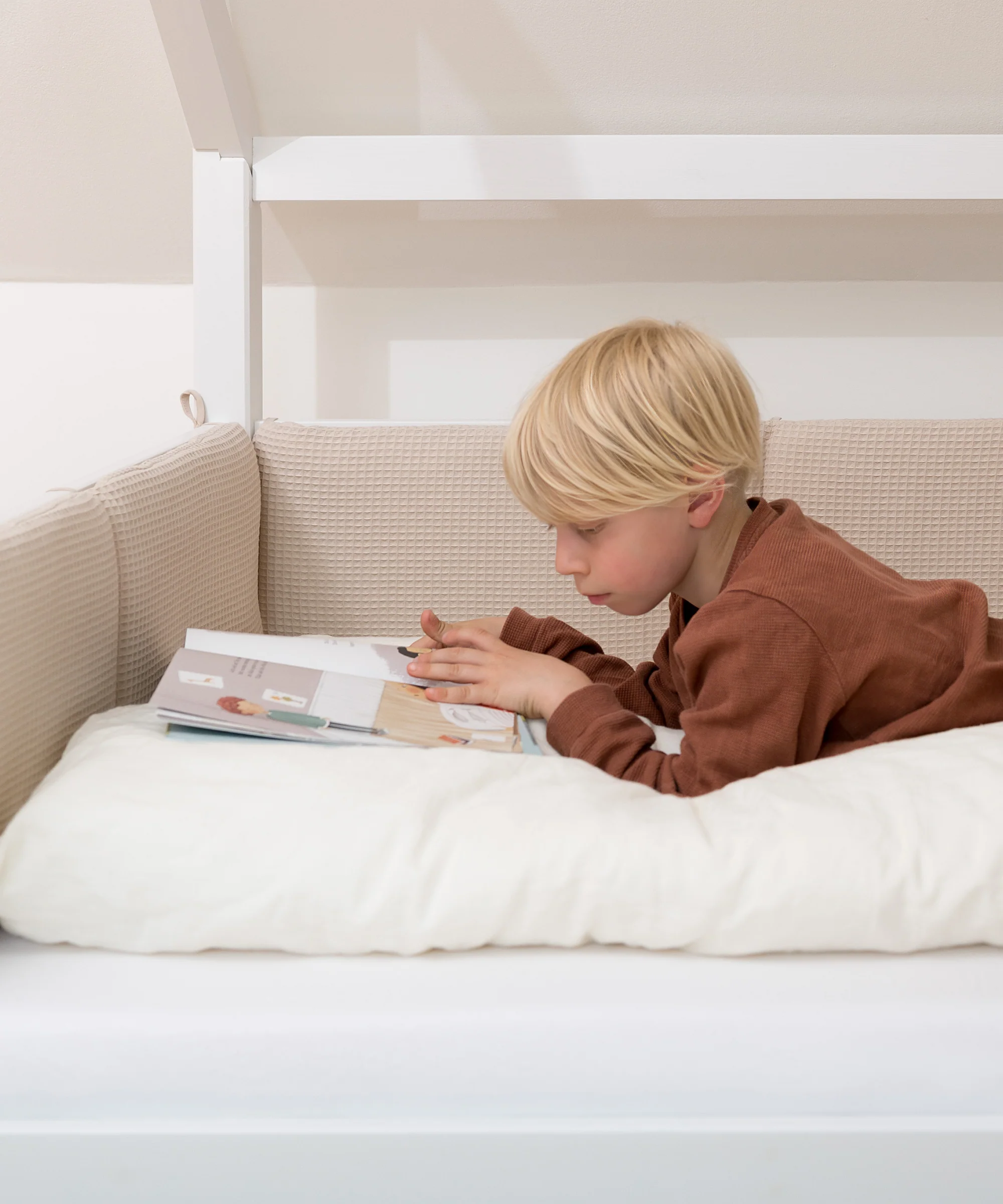 Bettumrandung  |  für Kinderbett  |  Waffelpiqué - Image 7