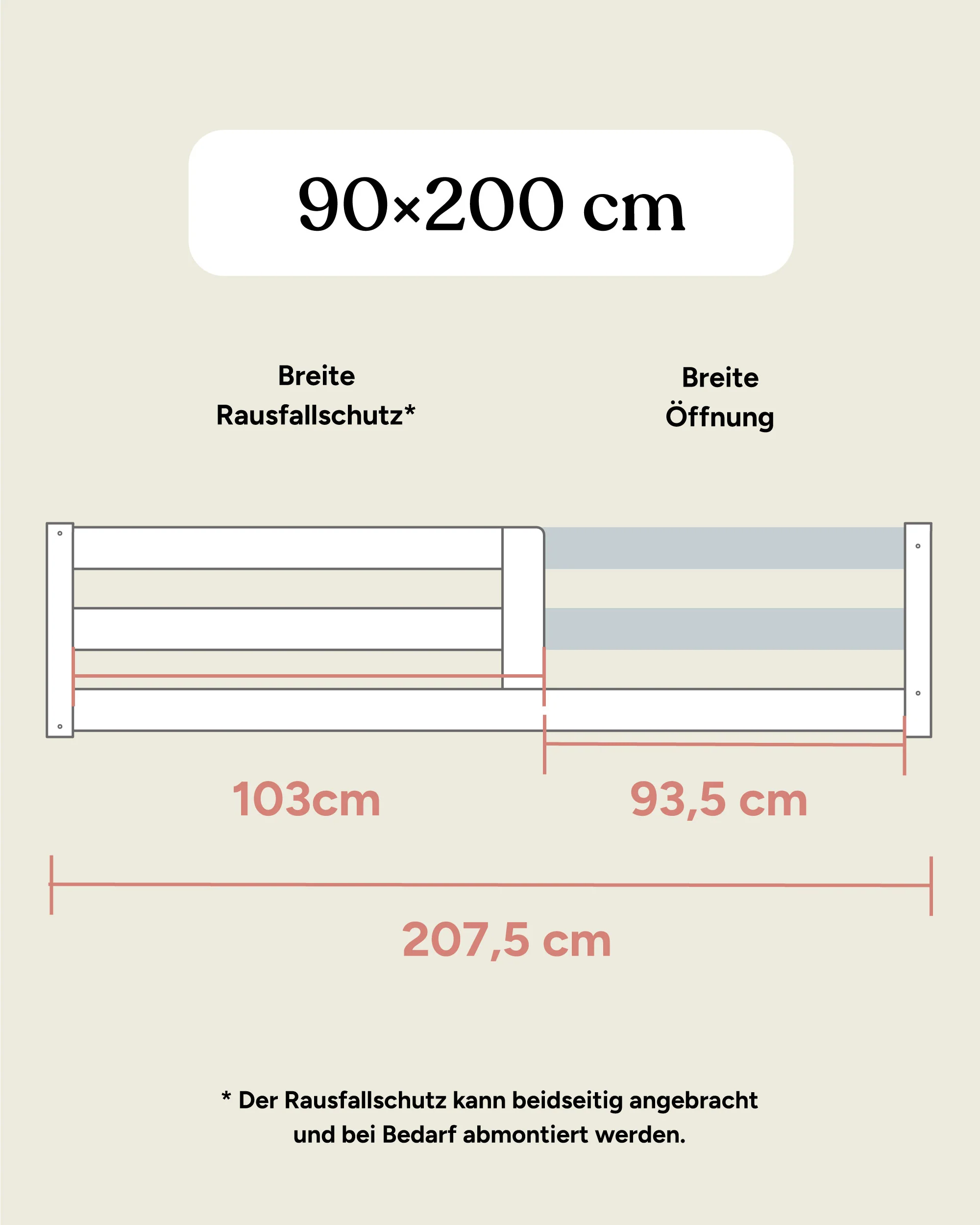 Bodenbett Sona  |  Kiefer Natur - Image 8
