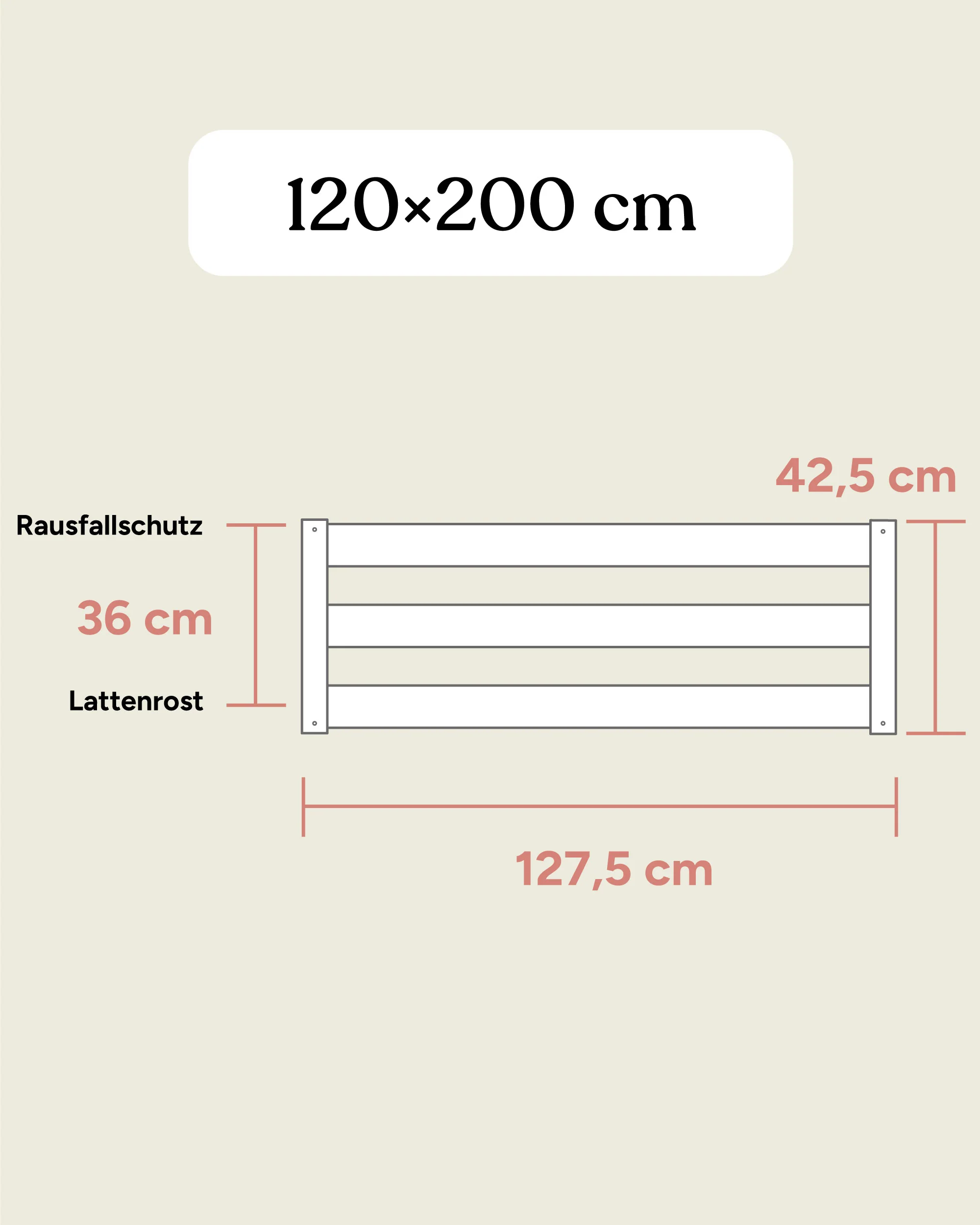 Bodenbett Sona  |  Kiefer Natur - Image 11