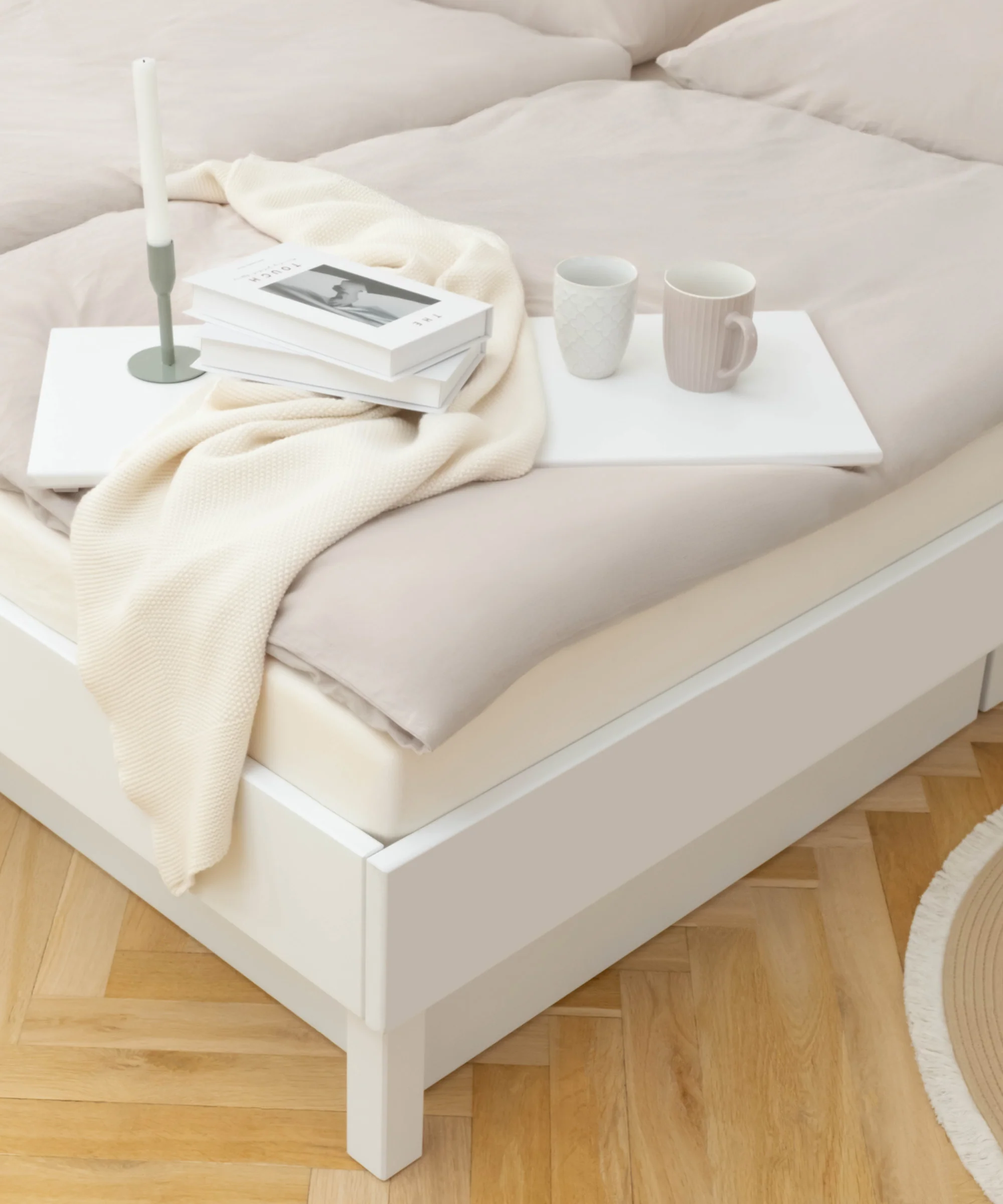 Doppelbett Plano | Kiefer Natur | 180 × 200 cm - Image 12