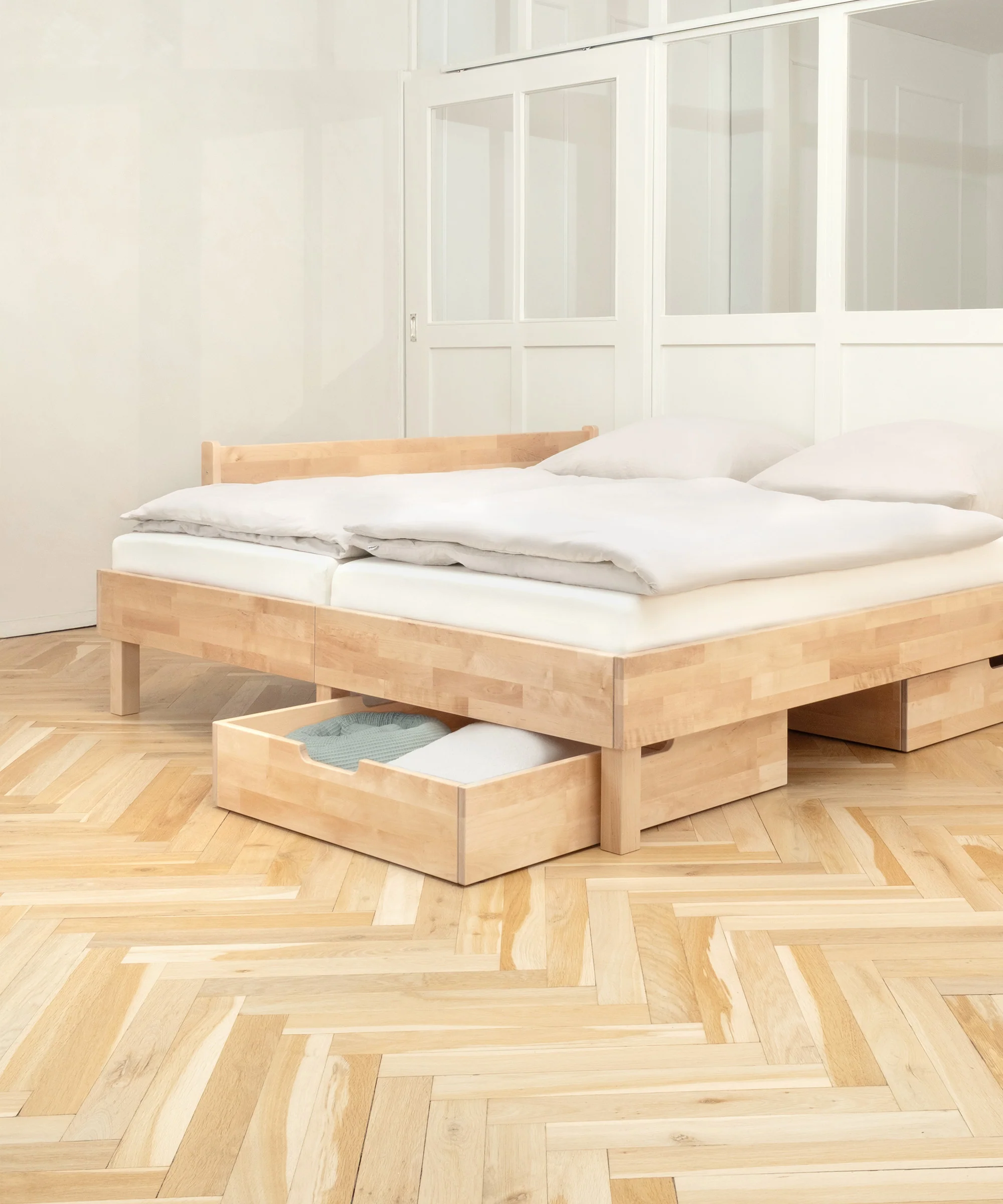 Doppelbett Plano | Birke | 180 × 200 cm - Image 10