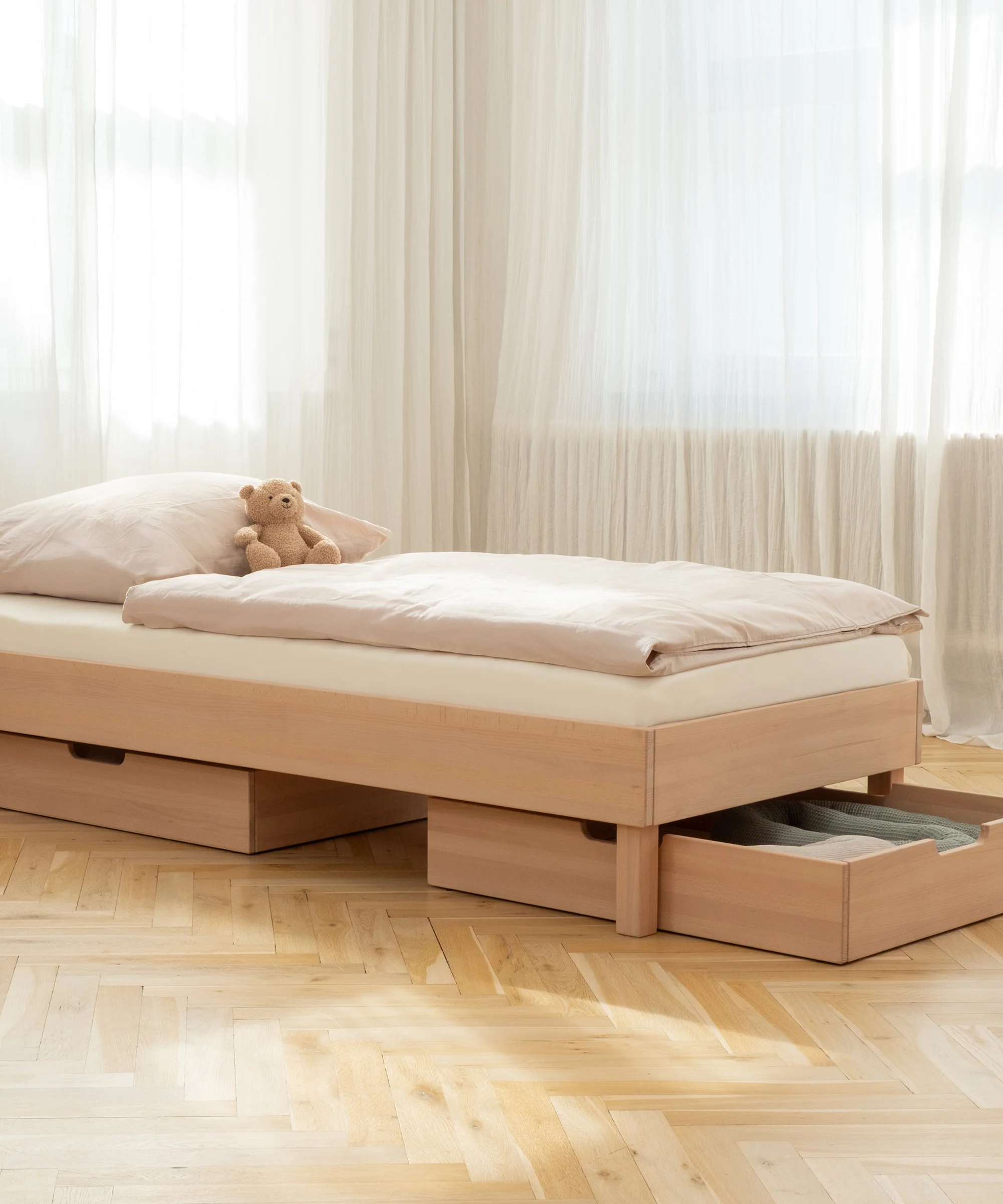 Doppelschublade Plano  |  Buche - Image 6