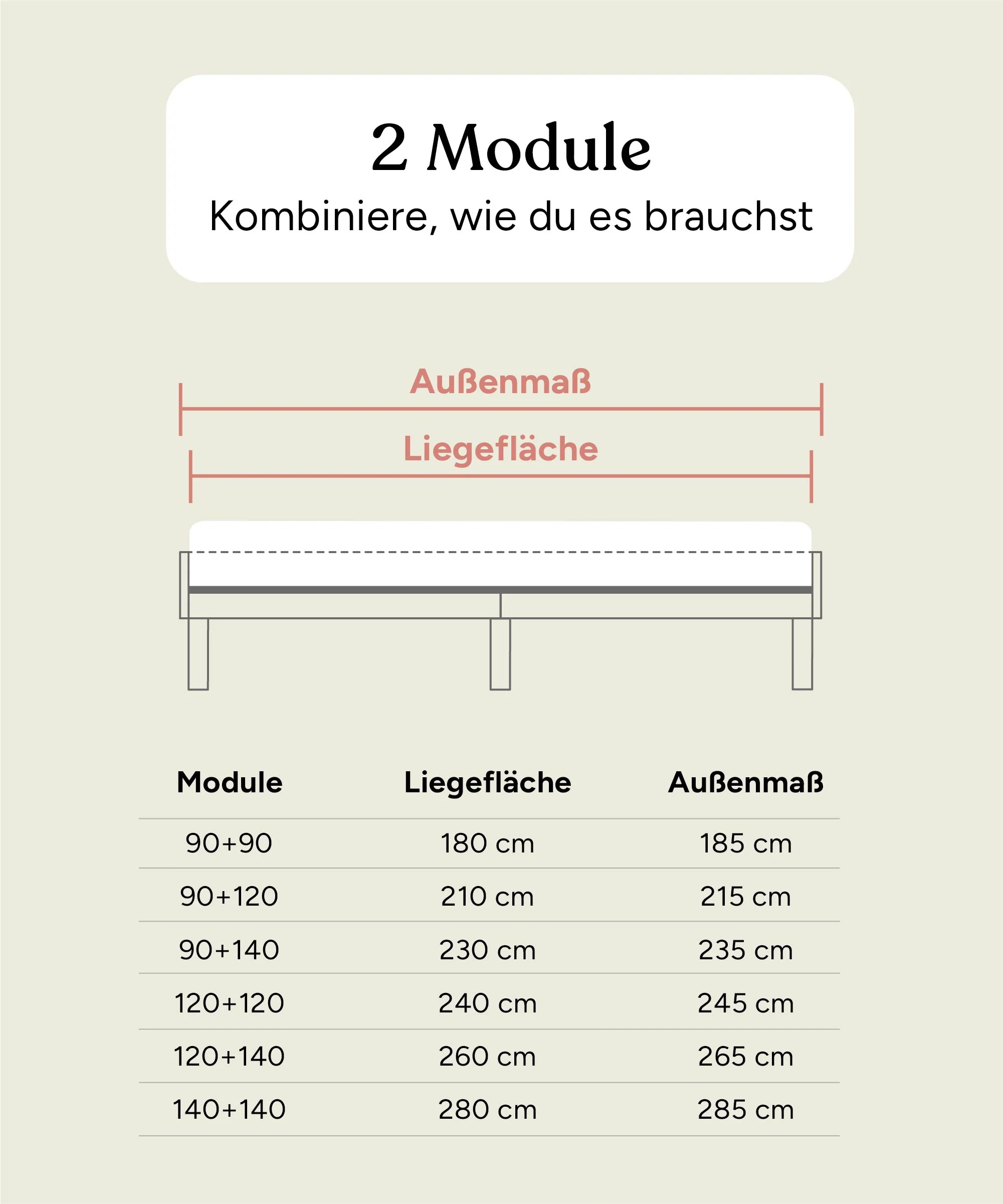 Doppelbett Plano | Kiefer Natur | 180 × 200 cm - Image 14