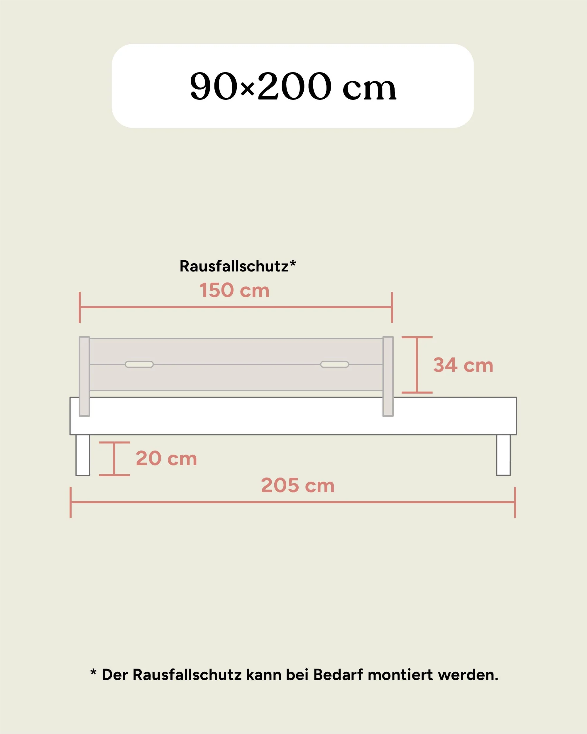 Einzelbett Plano | Birke | 90 × 200 cm - Image 20
