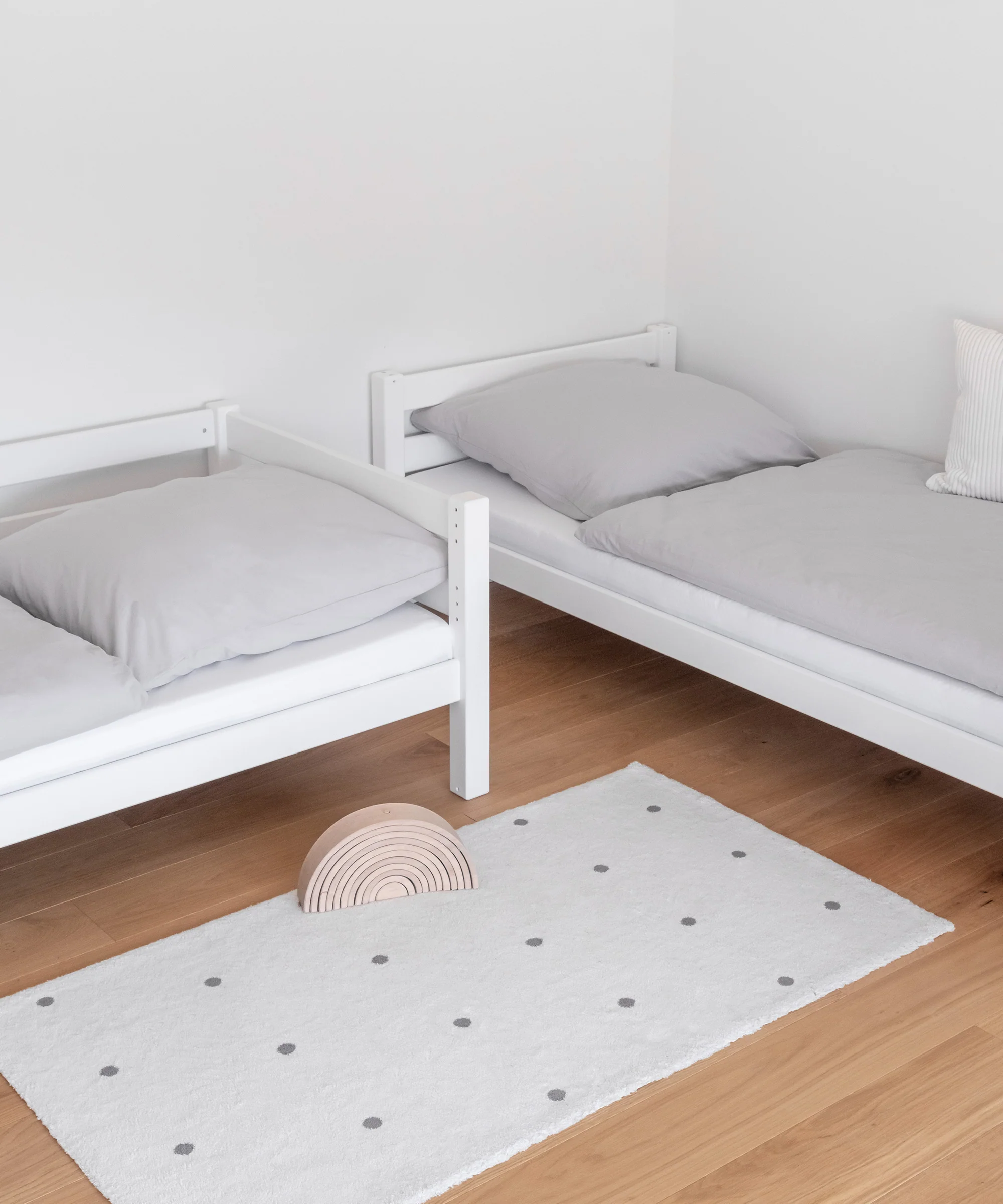 Etagenbett Mittelhoch | Buche Weiß - Image 6