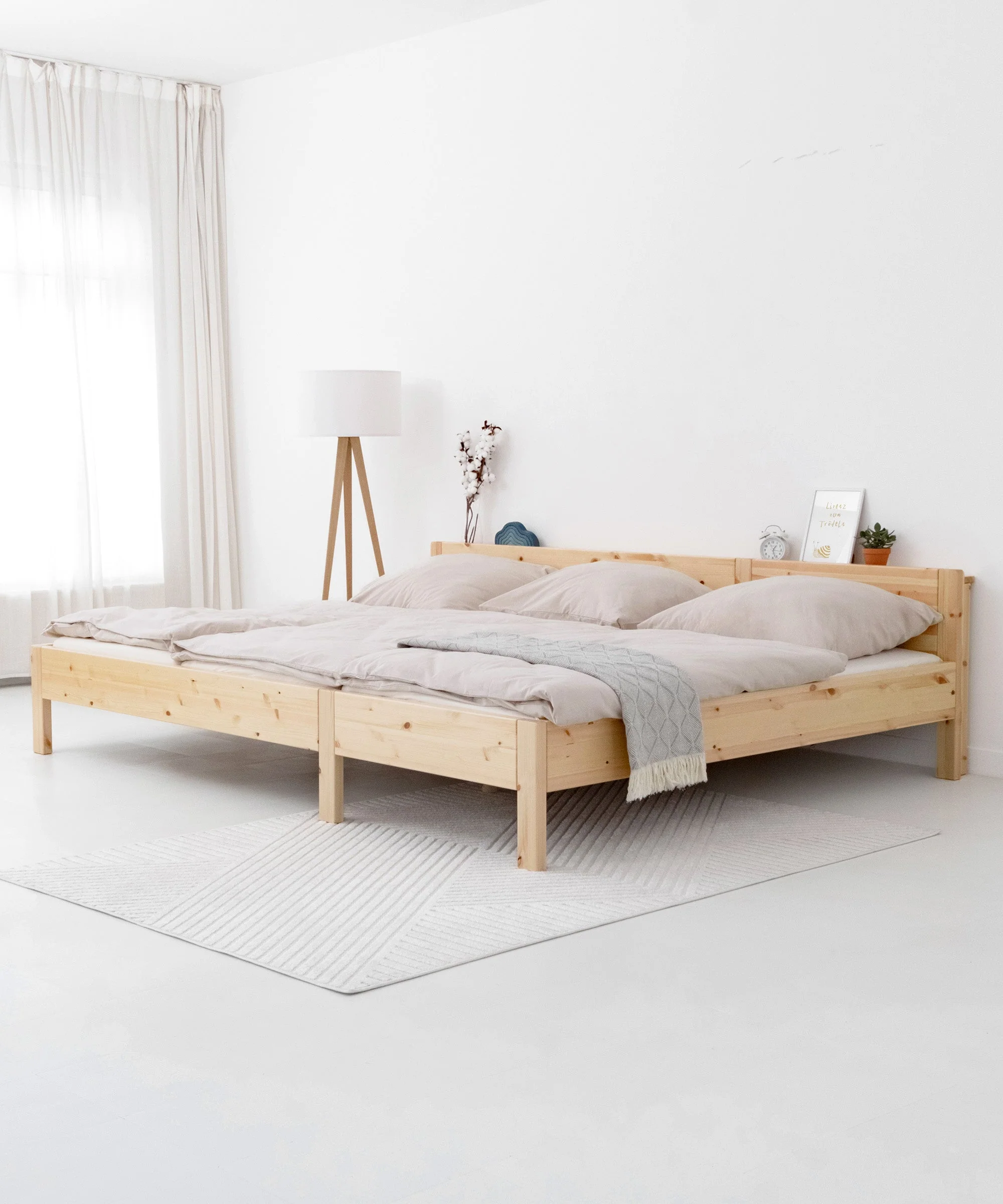 Familienbett  |  Kiefer  |  360 × 200 cm - Image 5