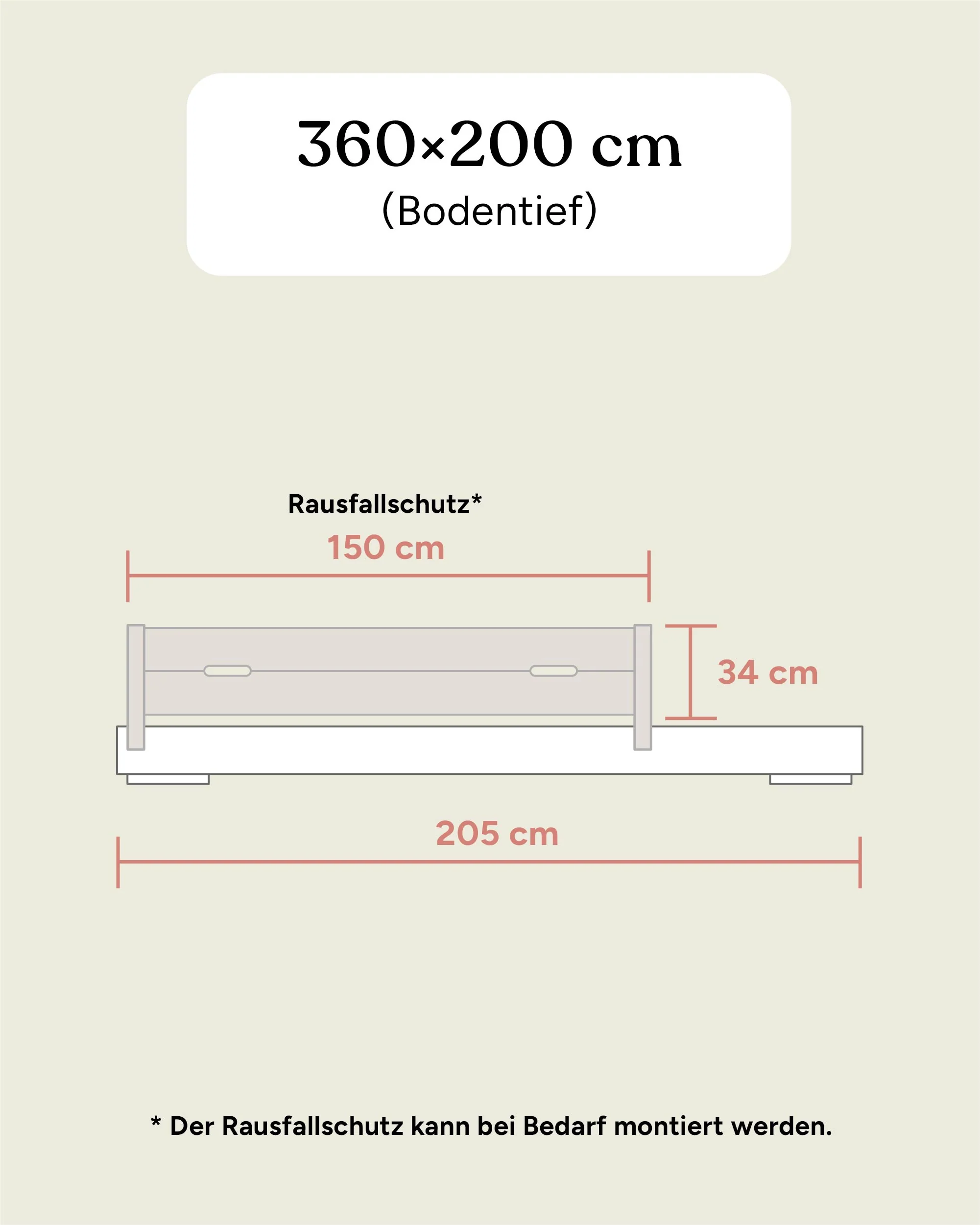 Familienbett Plano | Buche | 360 × 200 cm - Image 23