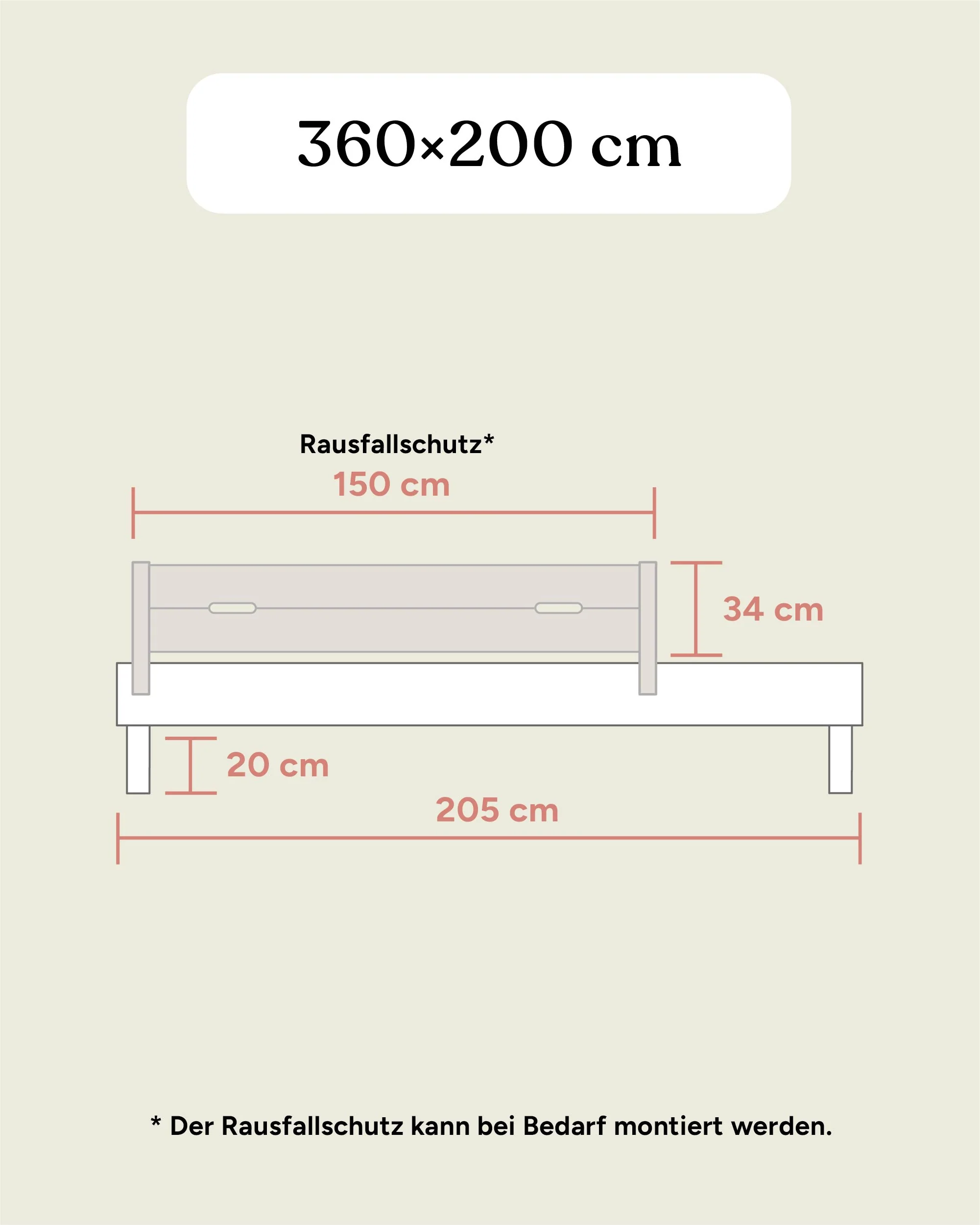 Familienbett Plano | Buche | 360 × 200 cm - Image 22