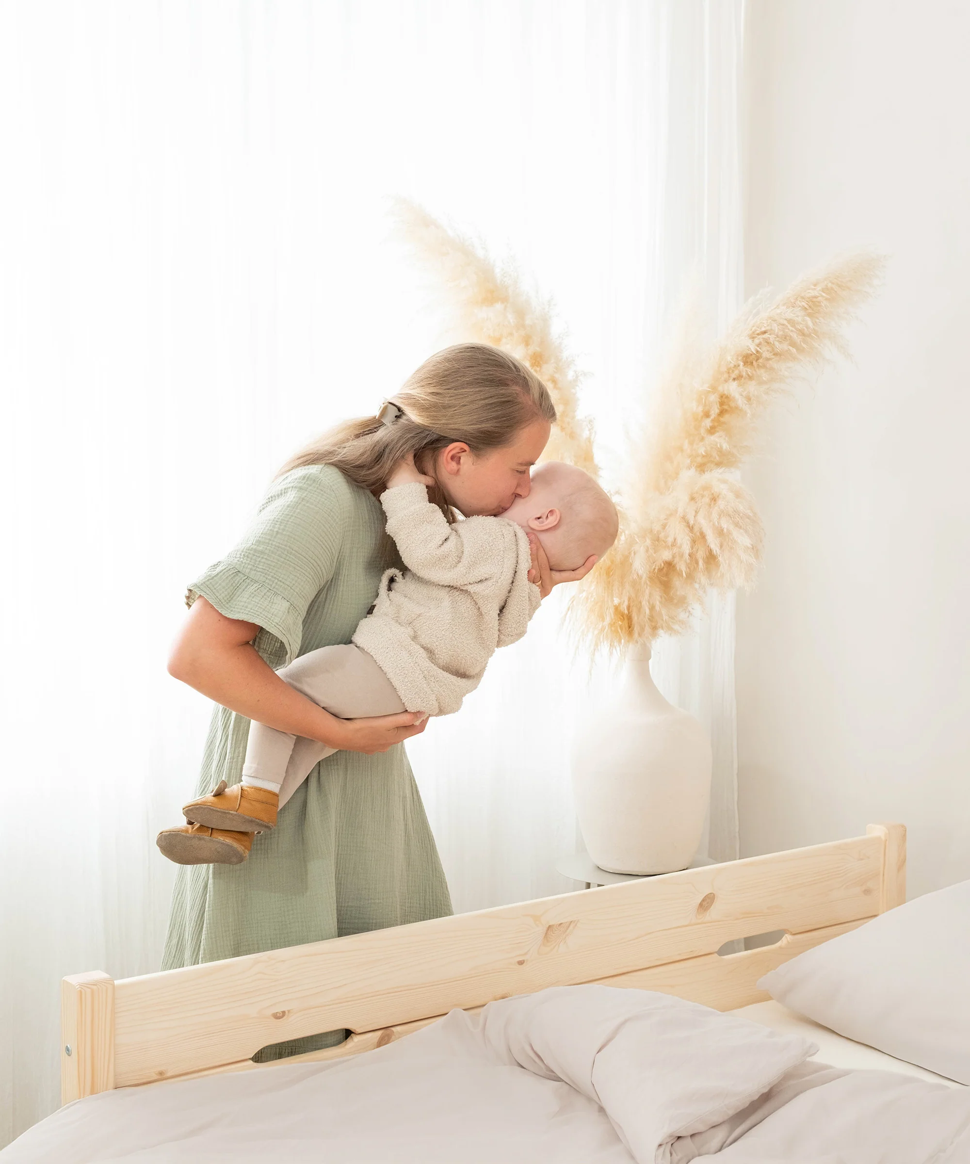 Familienbett Plano | Kiefer Natur | 270 × 200 cm - Image 8