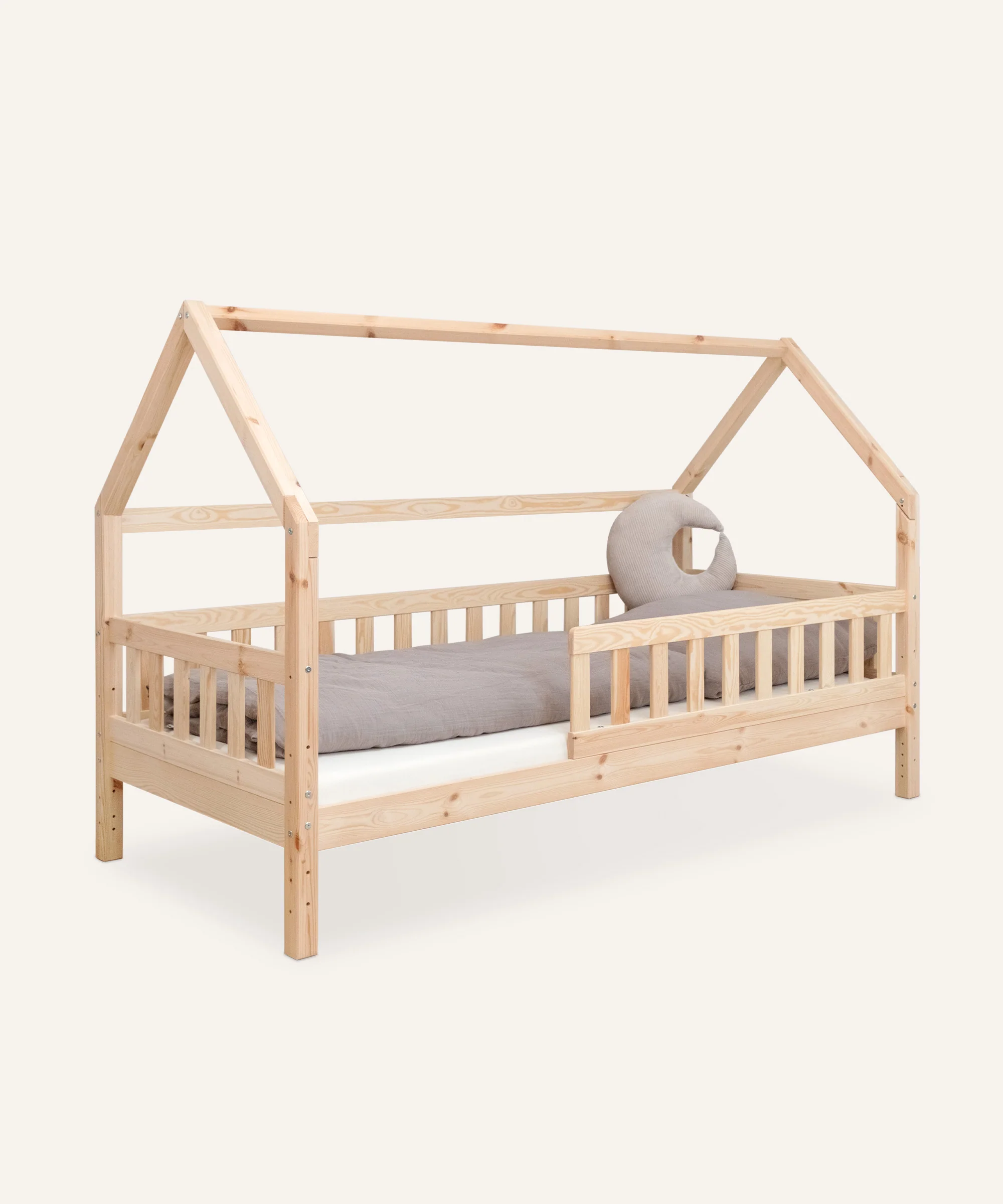 Hausbett Lille (B-Ware) | Kiefer Natur