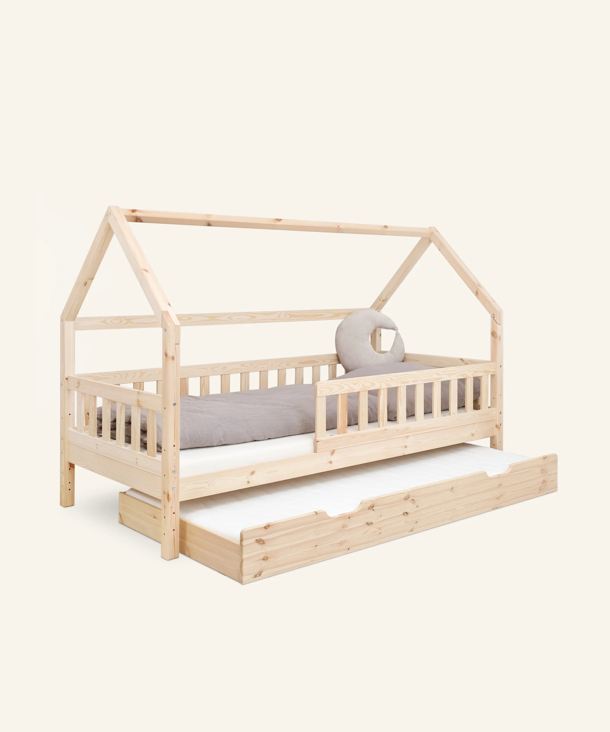 Hausbett Lille  |  Kiefer Natur - Image 28
