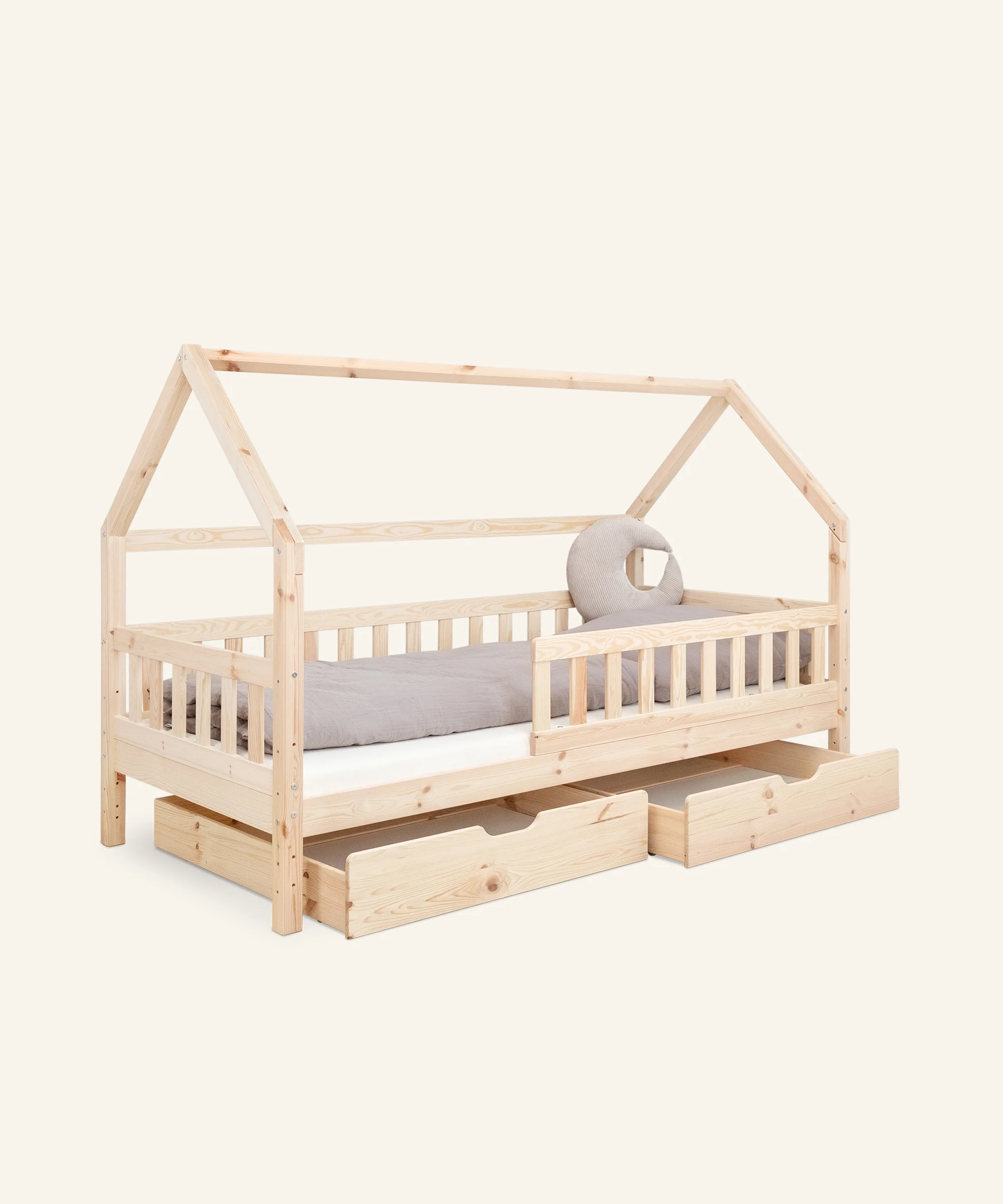 Hausbett Lille  |  Kiefer Natur - Image 29