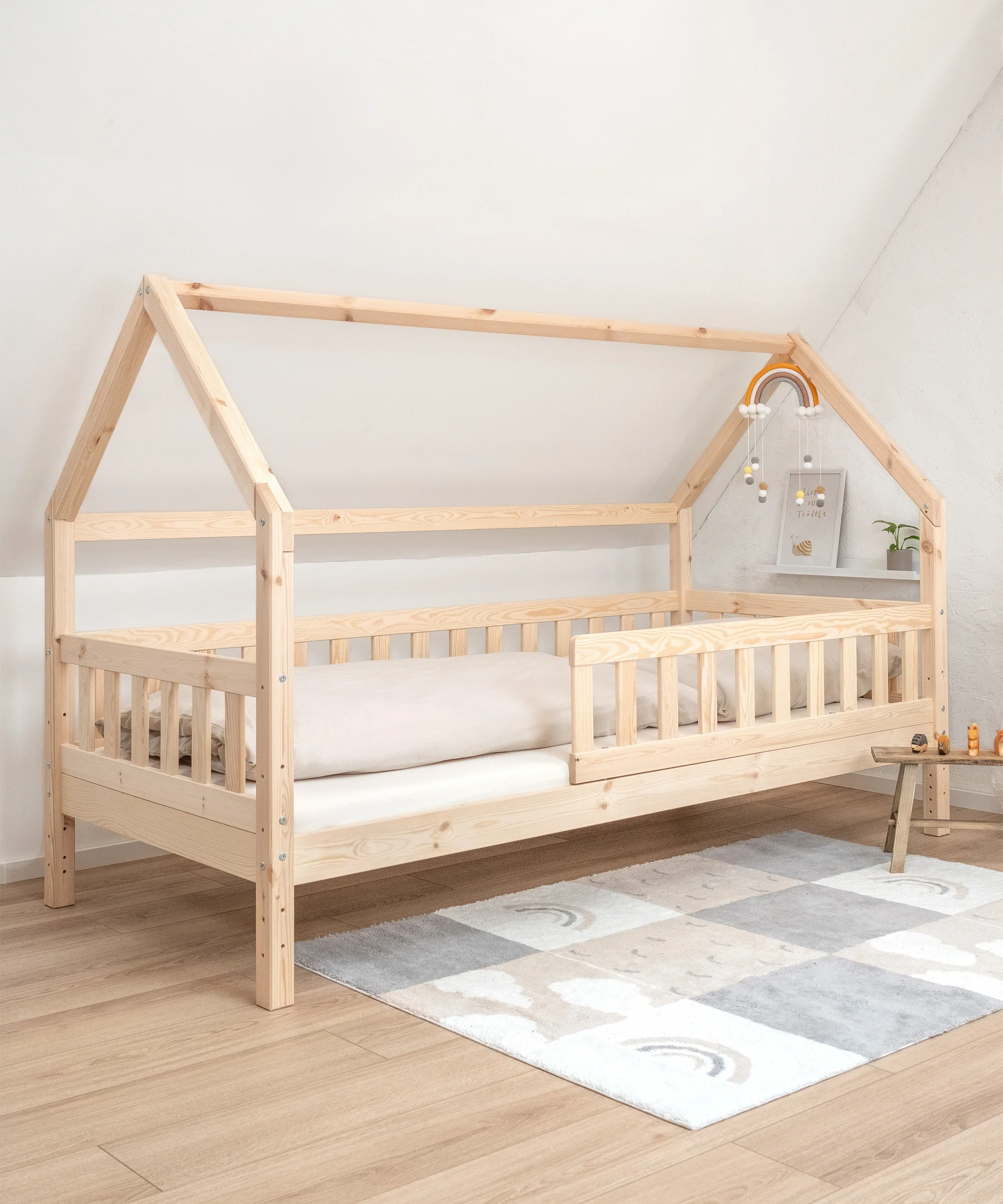 Hausbett Lille (B-Ware) | Kiefer Natur - Image 4