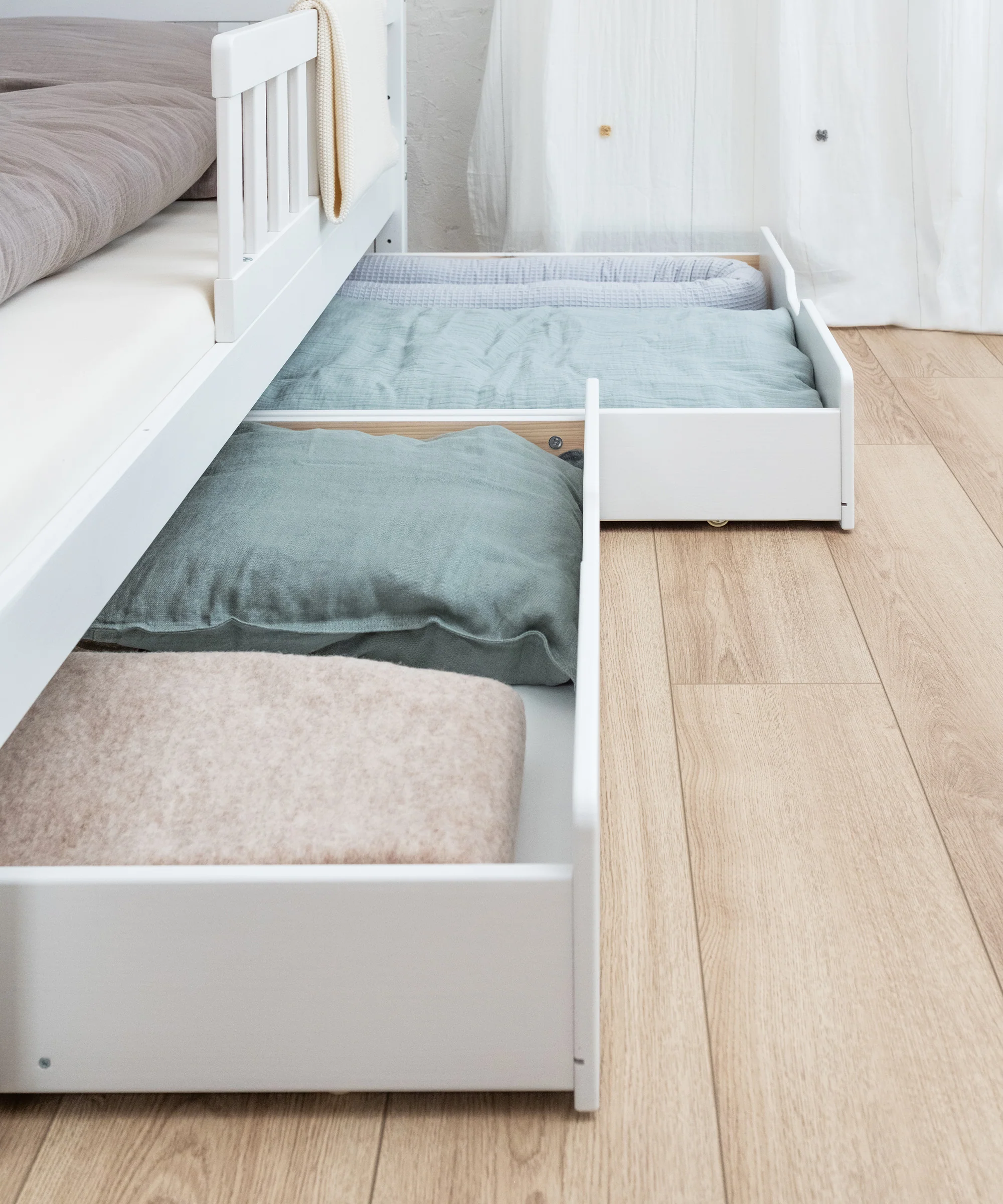 Hausbett Lille  |  Kiefer Hellgrau - Image 7
