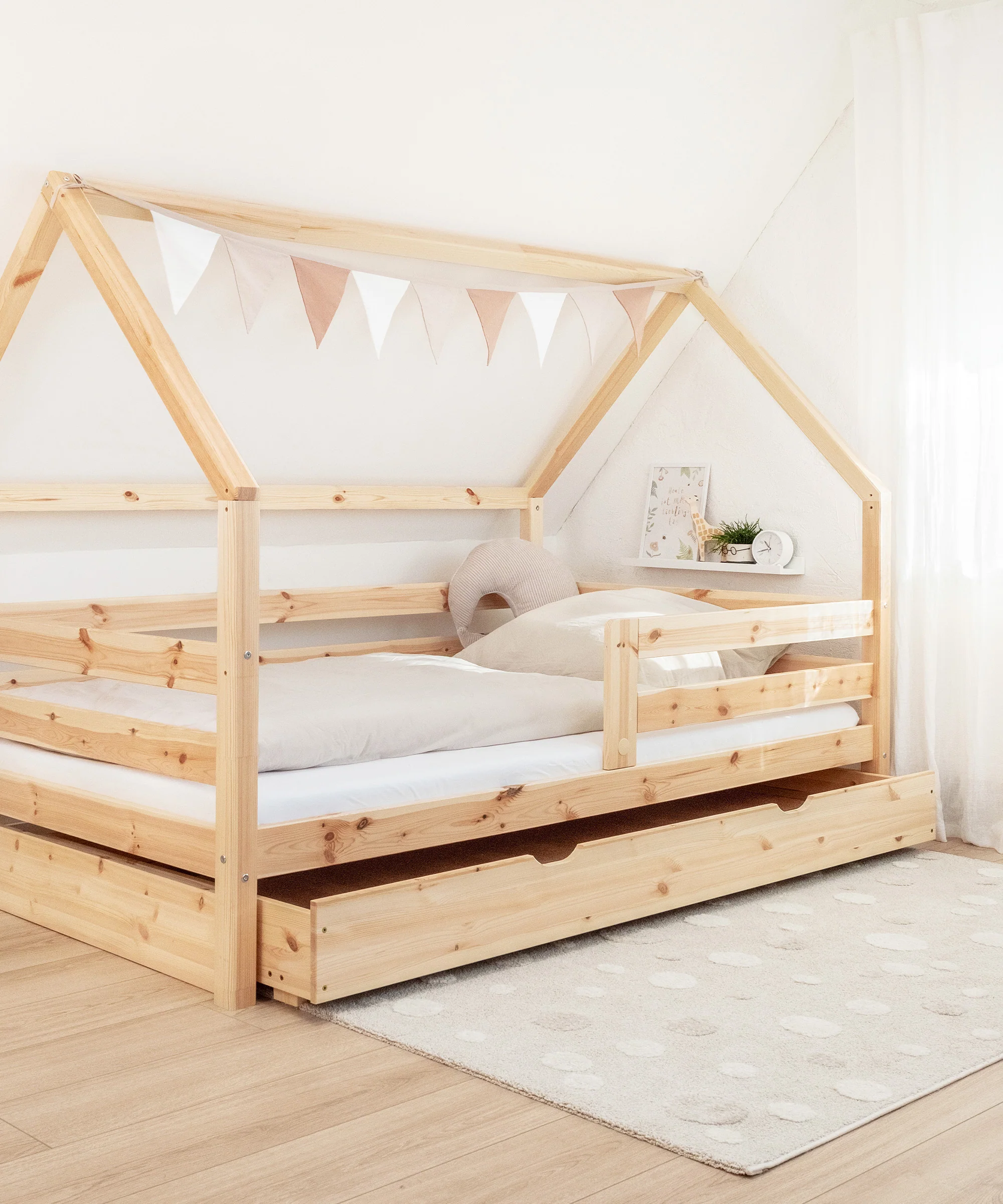Hausbett Sona (B-Ware)  |  Kiefer Natur - Image 10