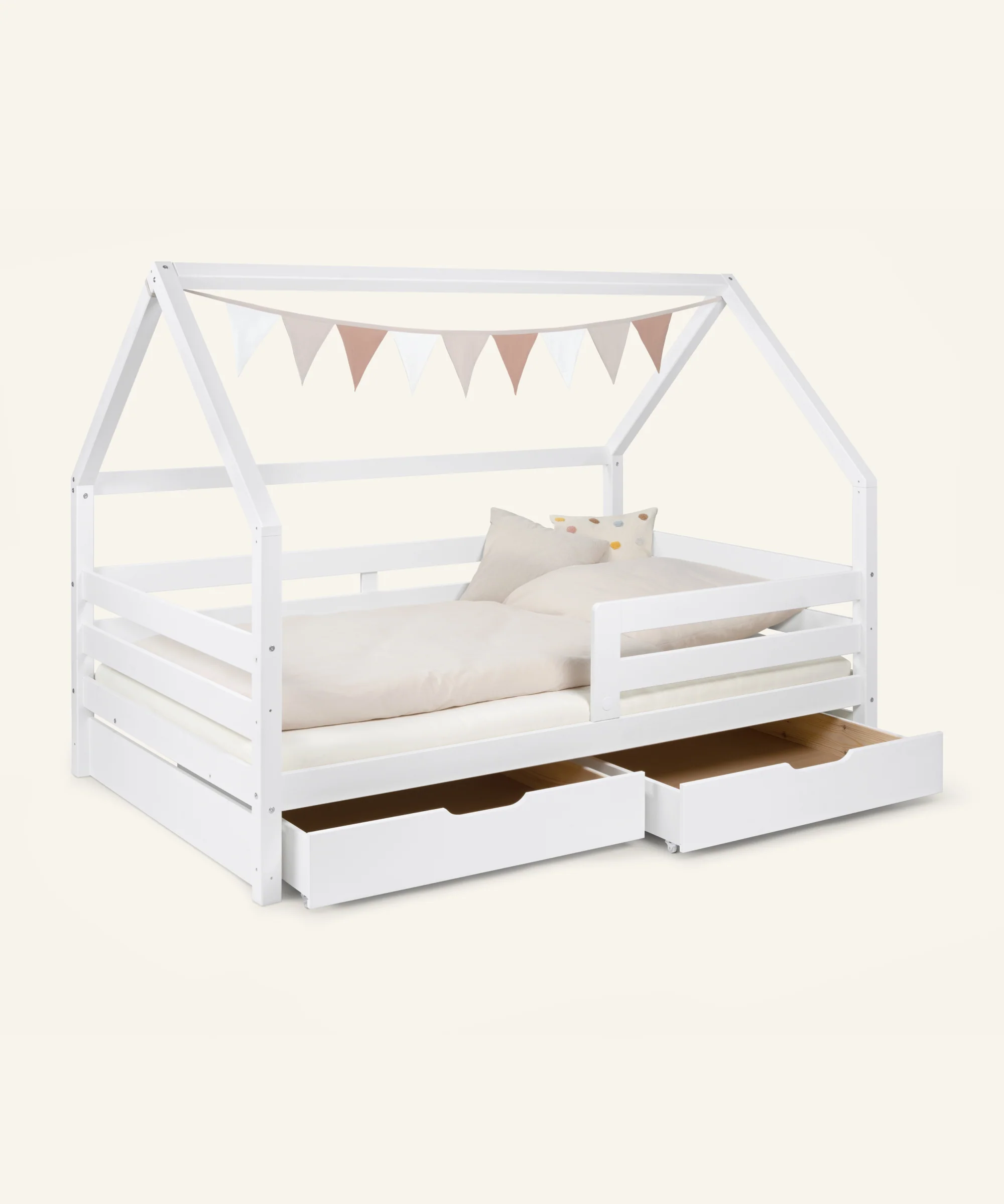Hausbett Sona  |  Kiefer Weiß - Image 8