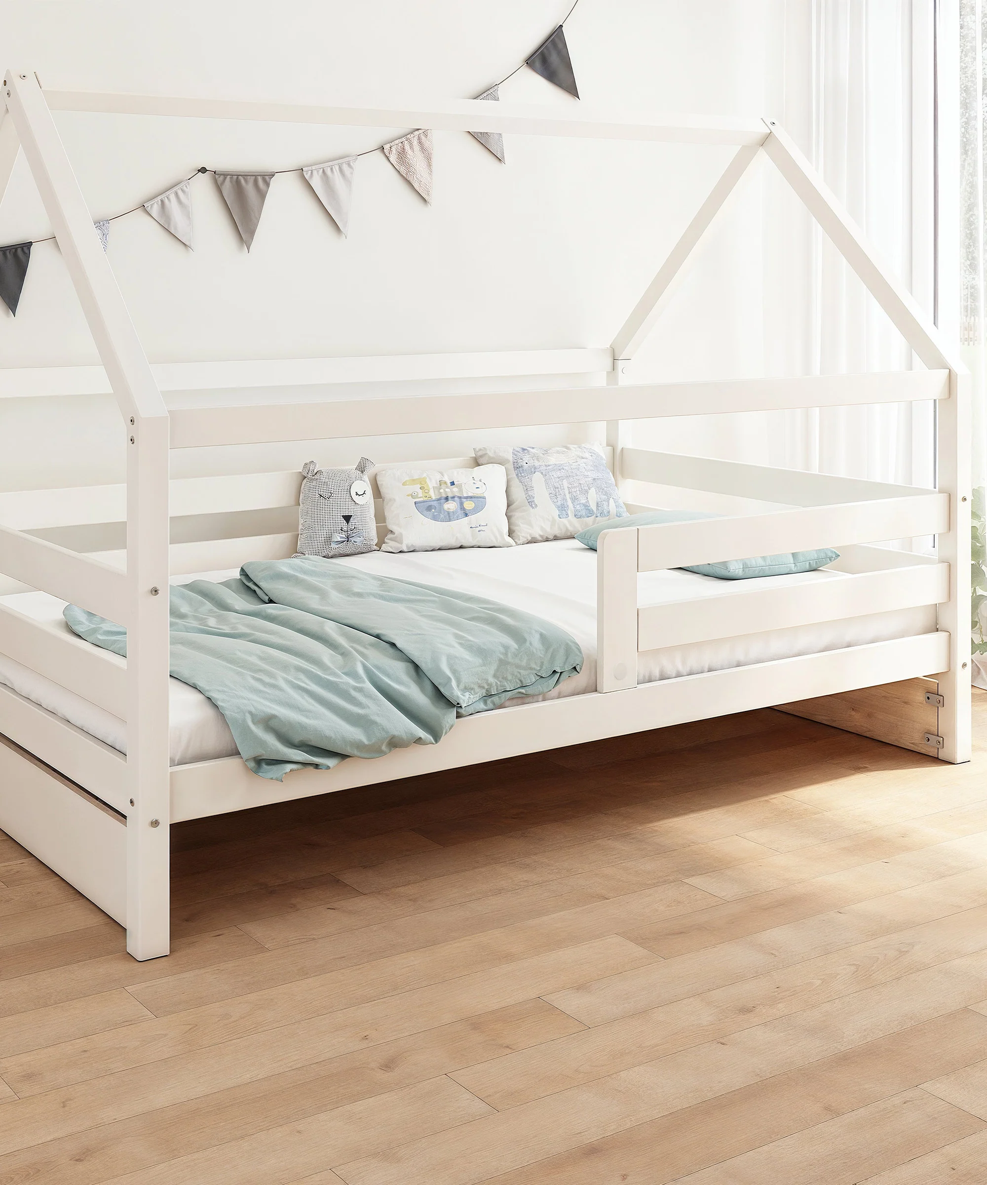 Hausbett Sona (B-Ware)  |  Kiefer Weiß - Image 4