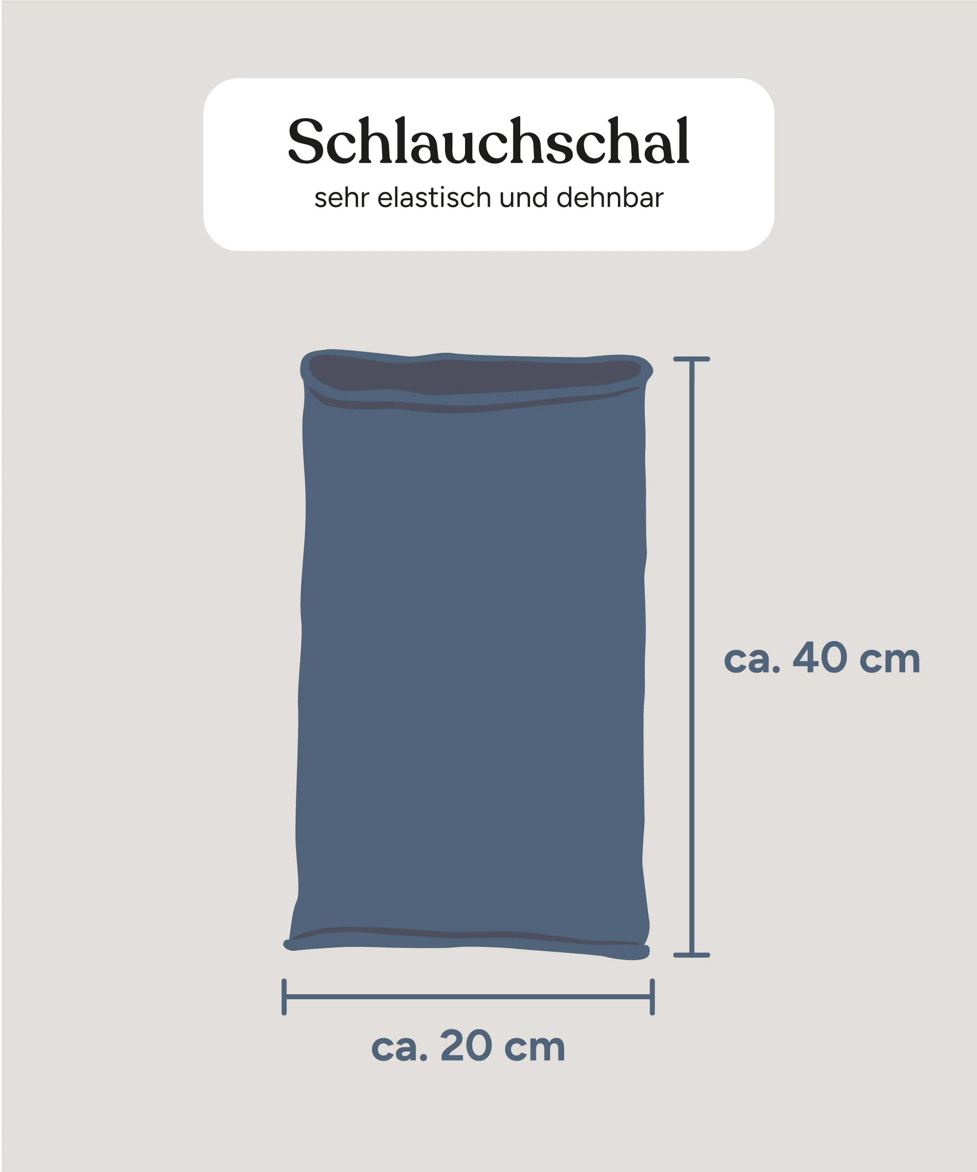 Schlauchschal | Feinstrick - Image 14