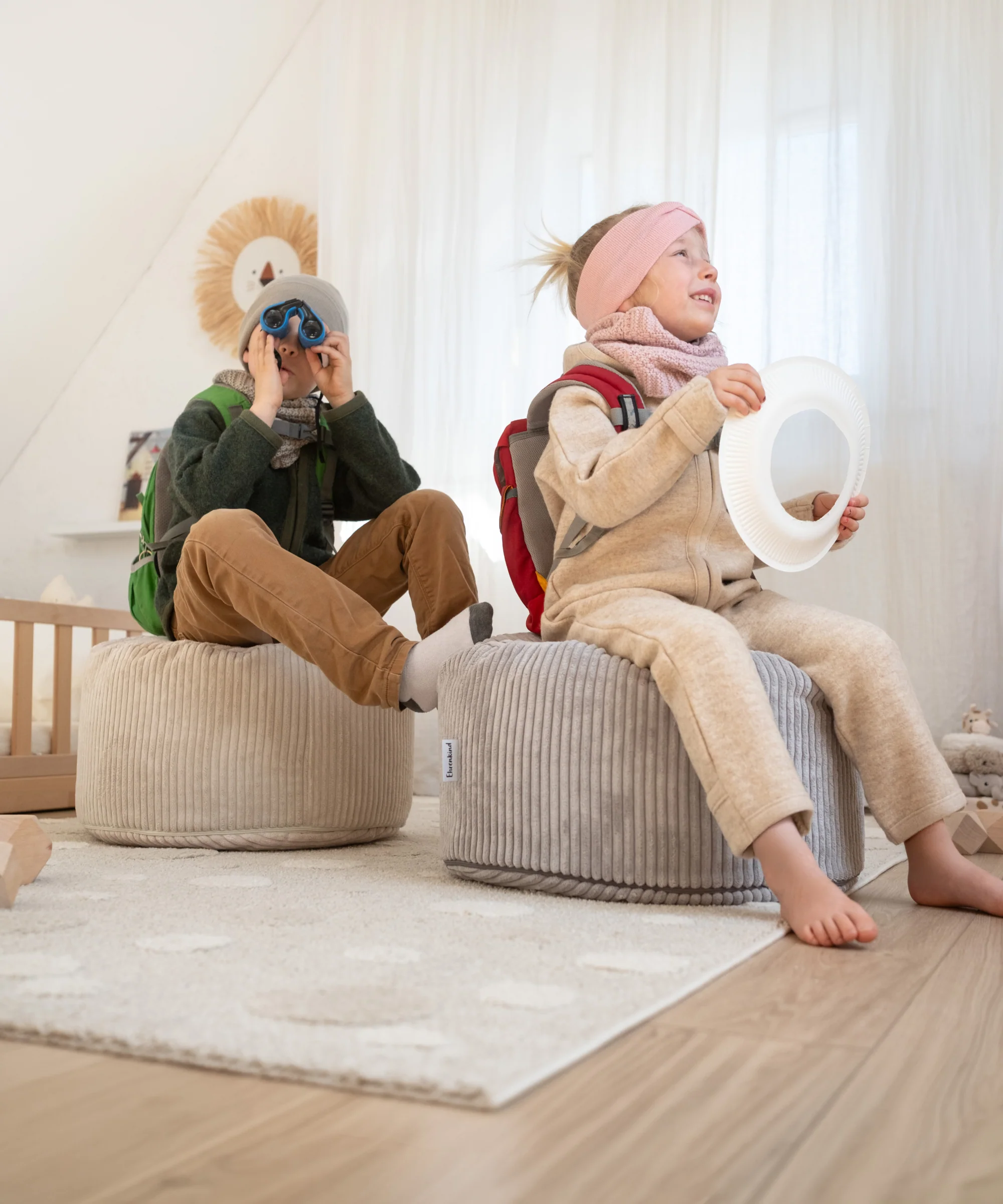 Sitzsack Pouf | Rund - Image 10