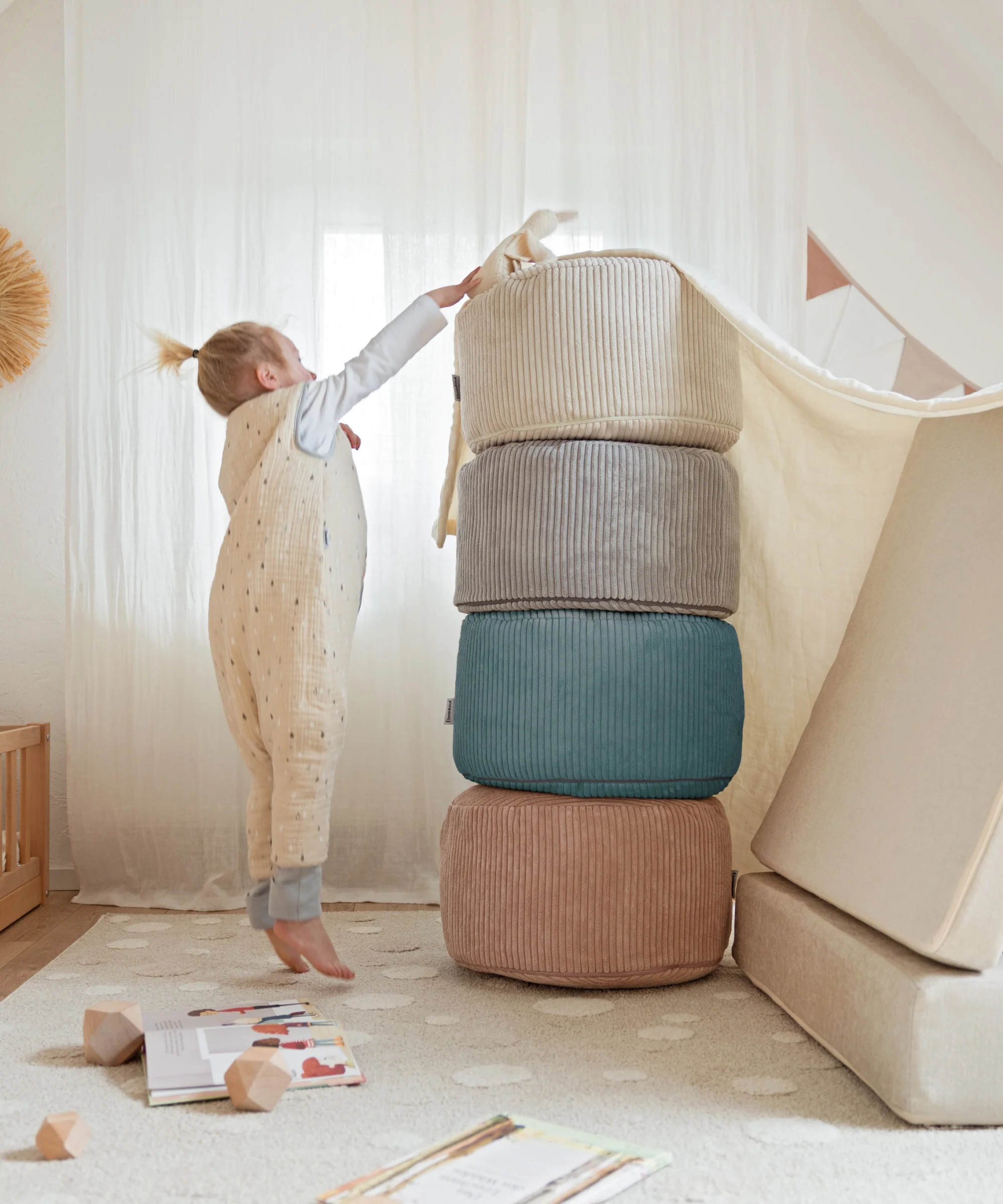 Sitzsack Pouf | Rund - Image 5