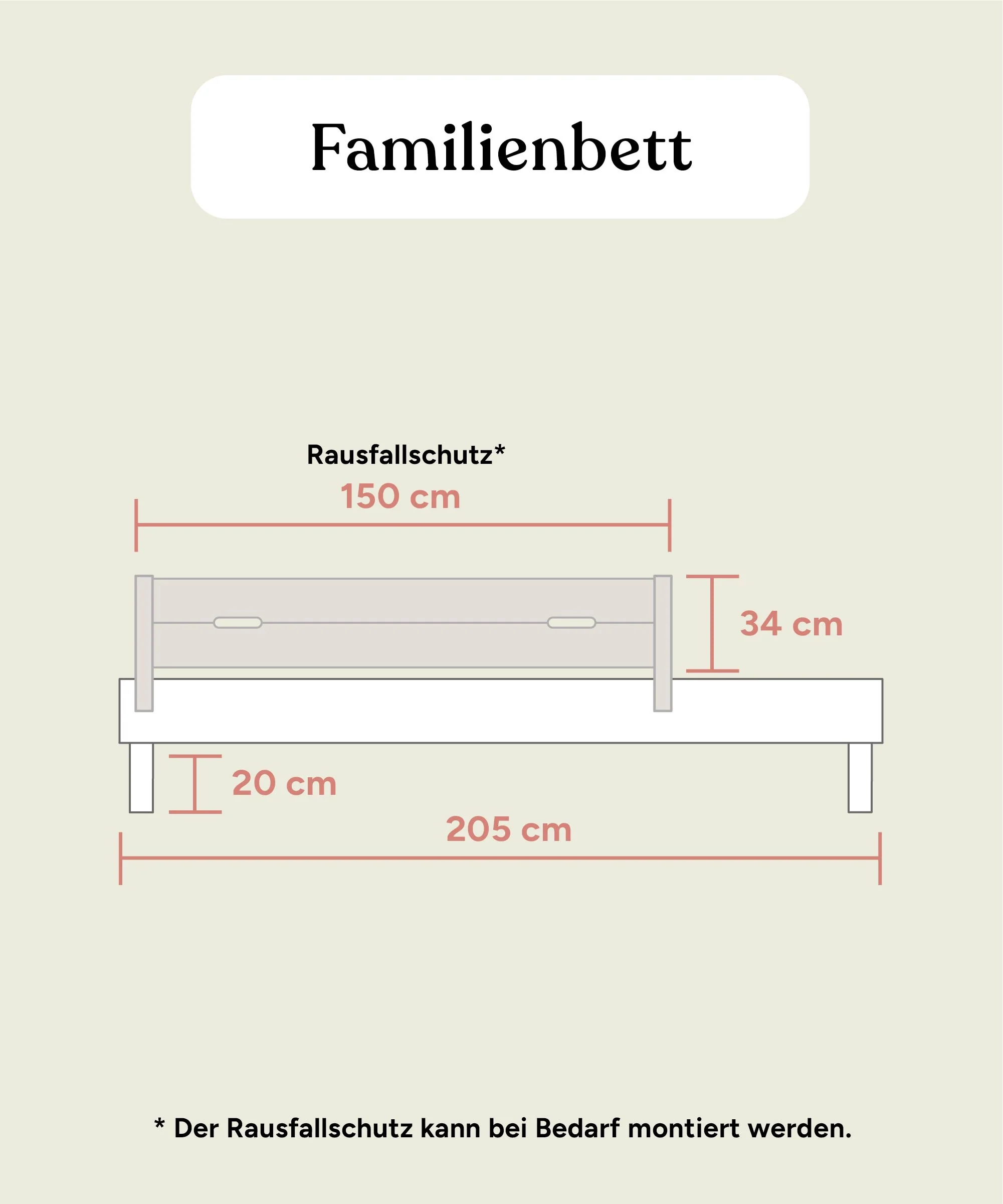 Spezialgrößen Familienbett Plano | Buche - Image 12