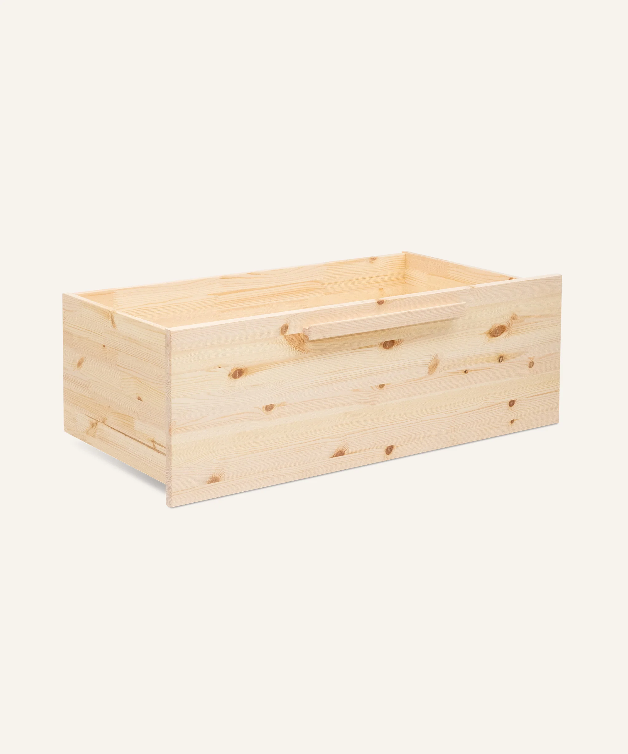 Kleiderschrank Linia mit Rollschublade | Kiefer Natur | 100 cm - Image 13