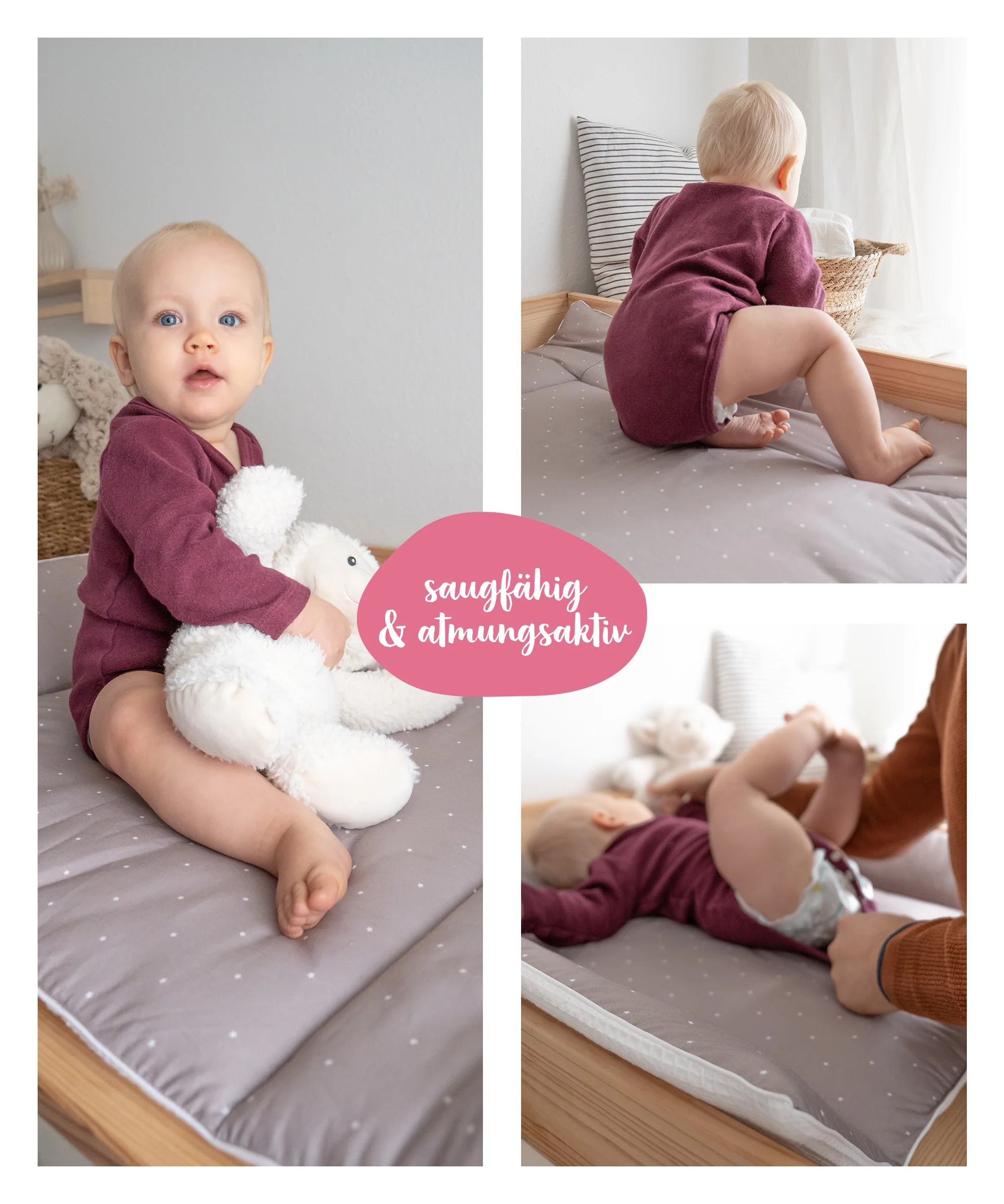 Wickelauflage (B-Ware) | Baumwolle - Image 3